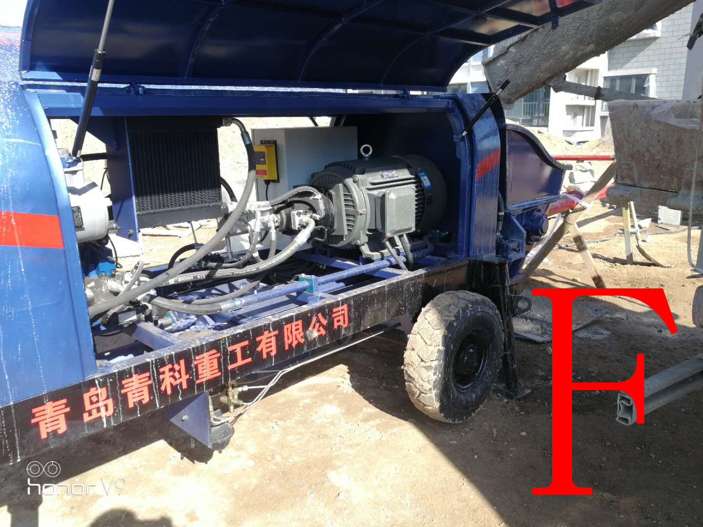 混凝土泵 青科重工 细石泵