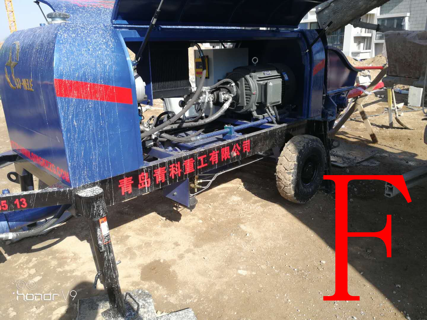 混凝土泵 青科重工 细石泵