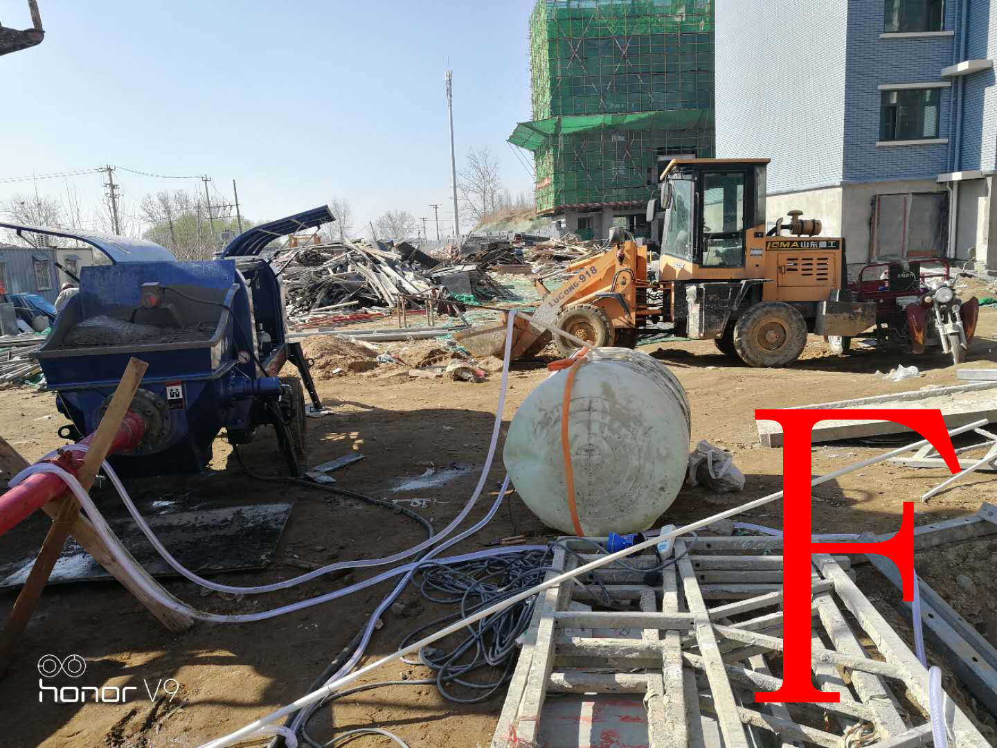 混凝土泵 青科重工 细石泵