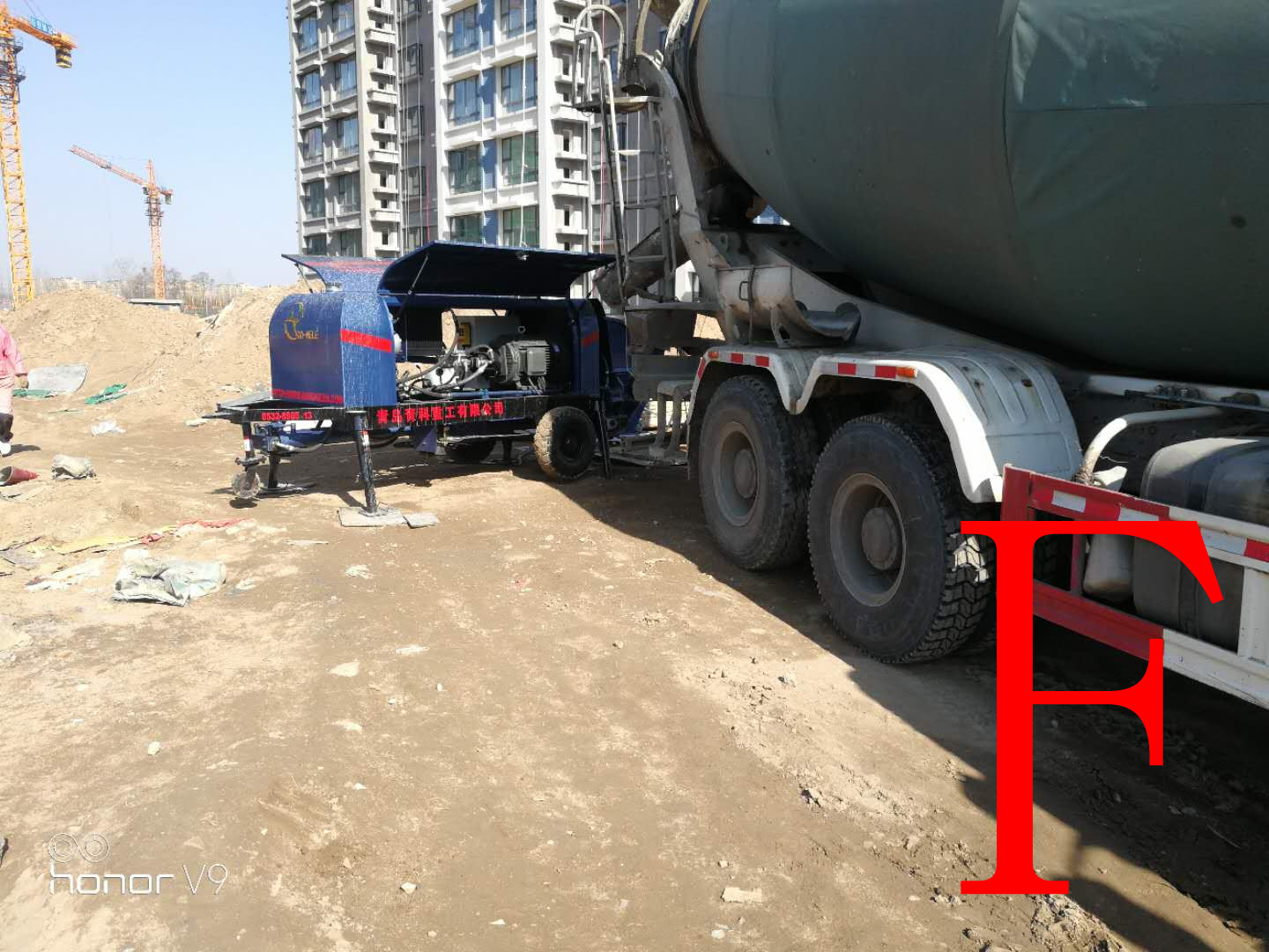 混凝土泵 青科重工 细石泵