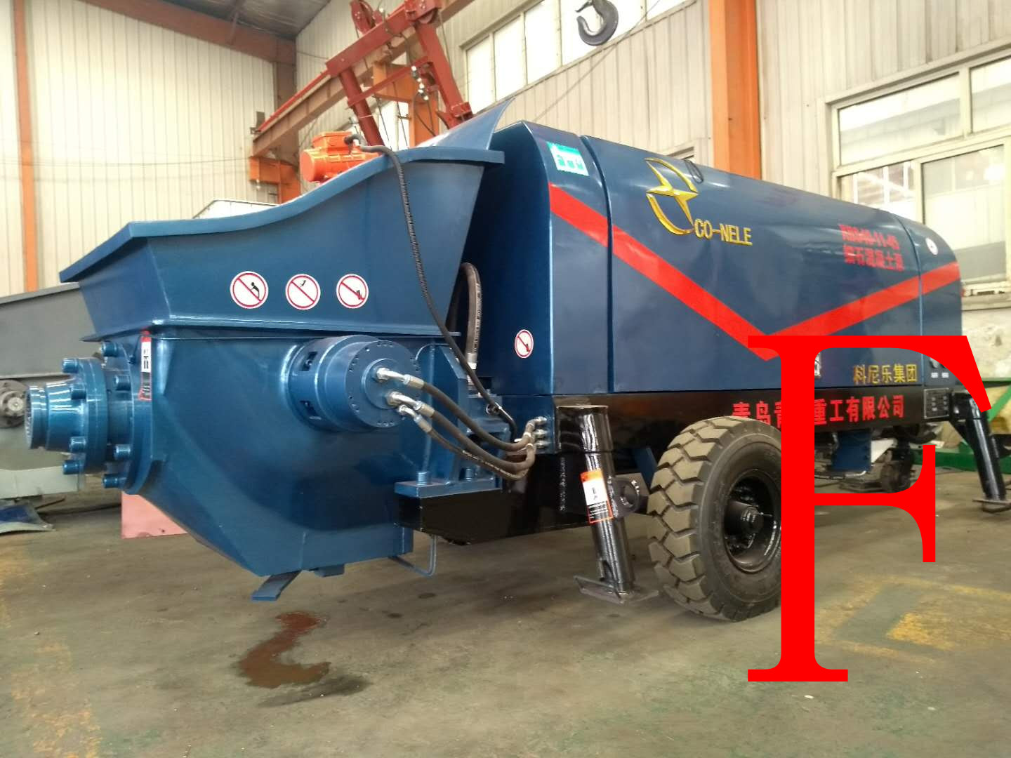 混凝土泵 青科重工 细石泵