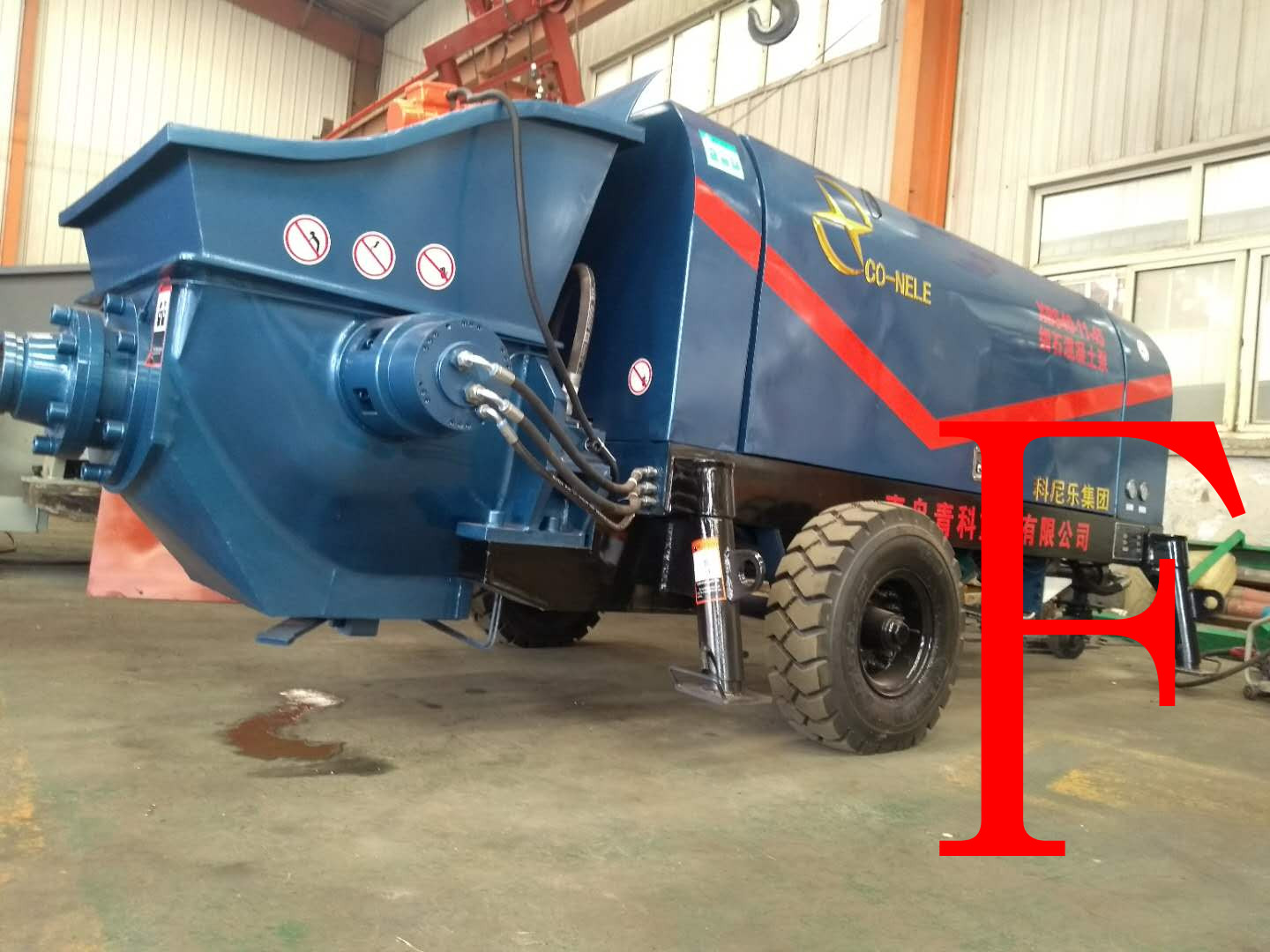 混凝土泵 青科重工 细石泵