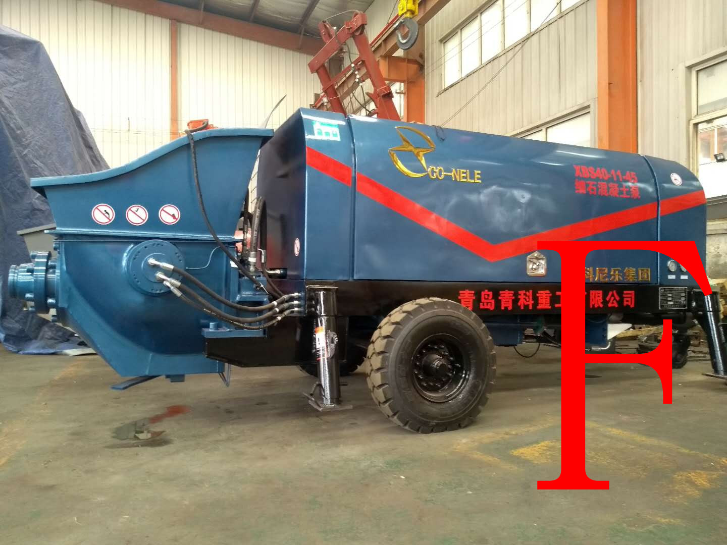 混凝土泵 青科重工 细石泵