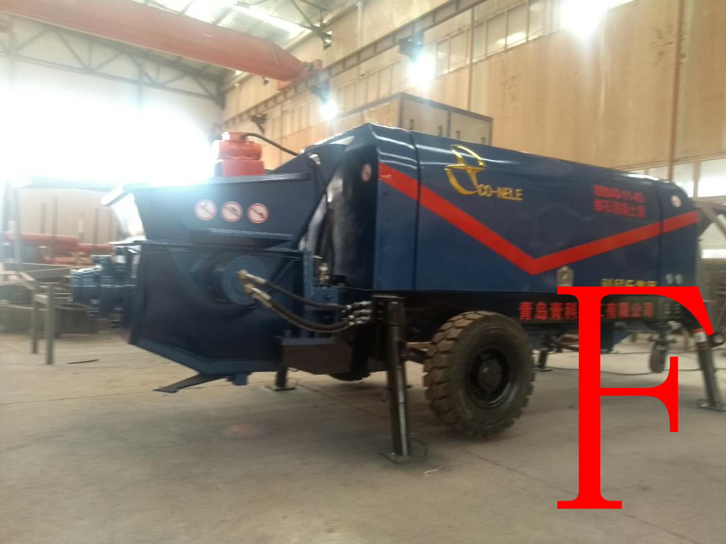 混凝土泵 青科重工 细石泵