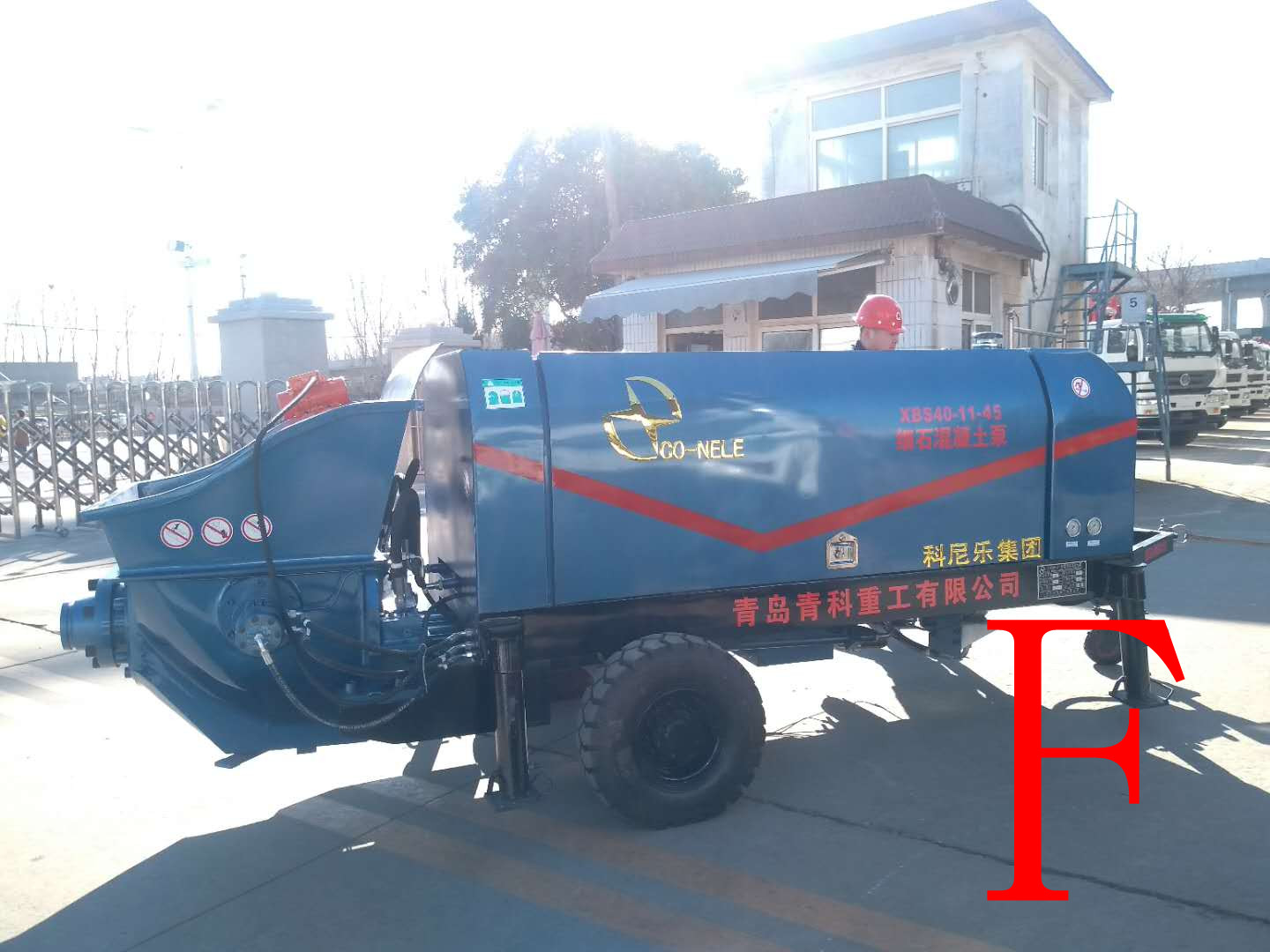 混凝土泵 青科重工 细石泵