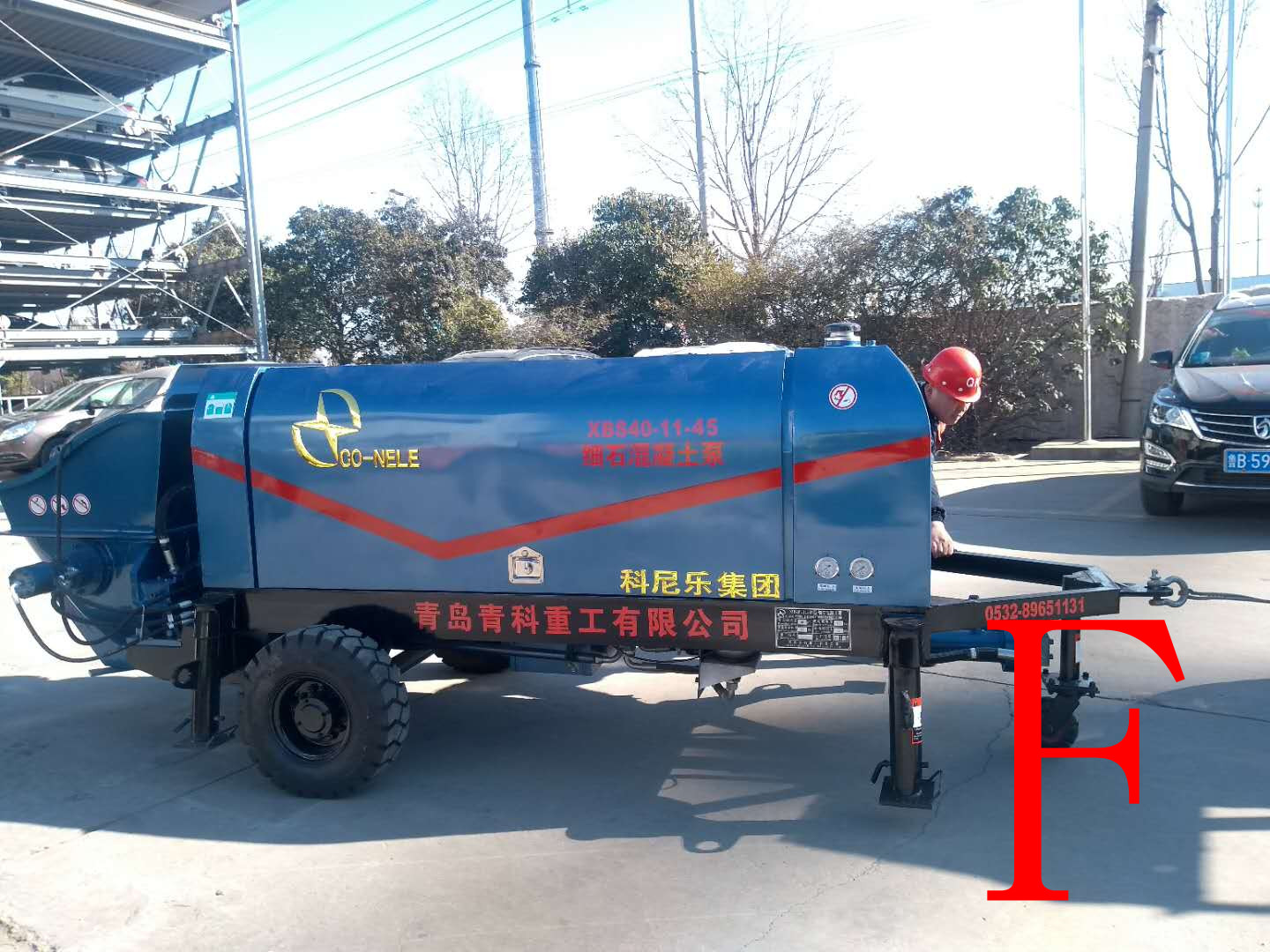 混凝土泵 青科重工 细石泵