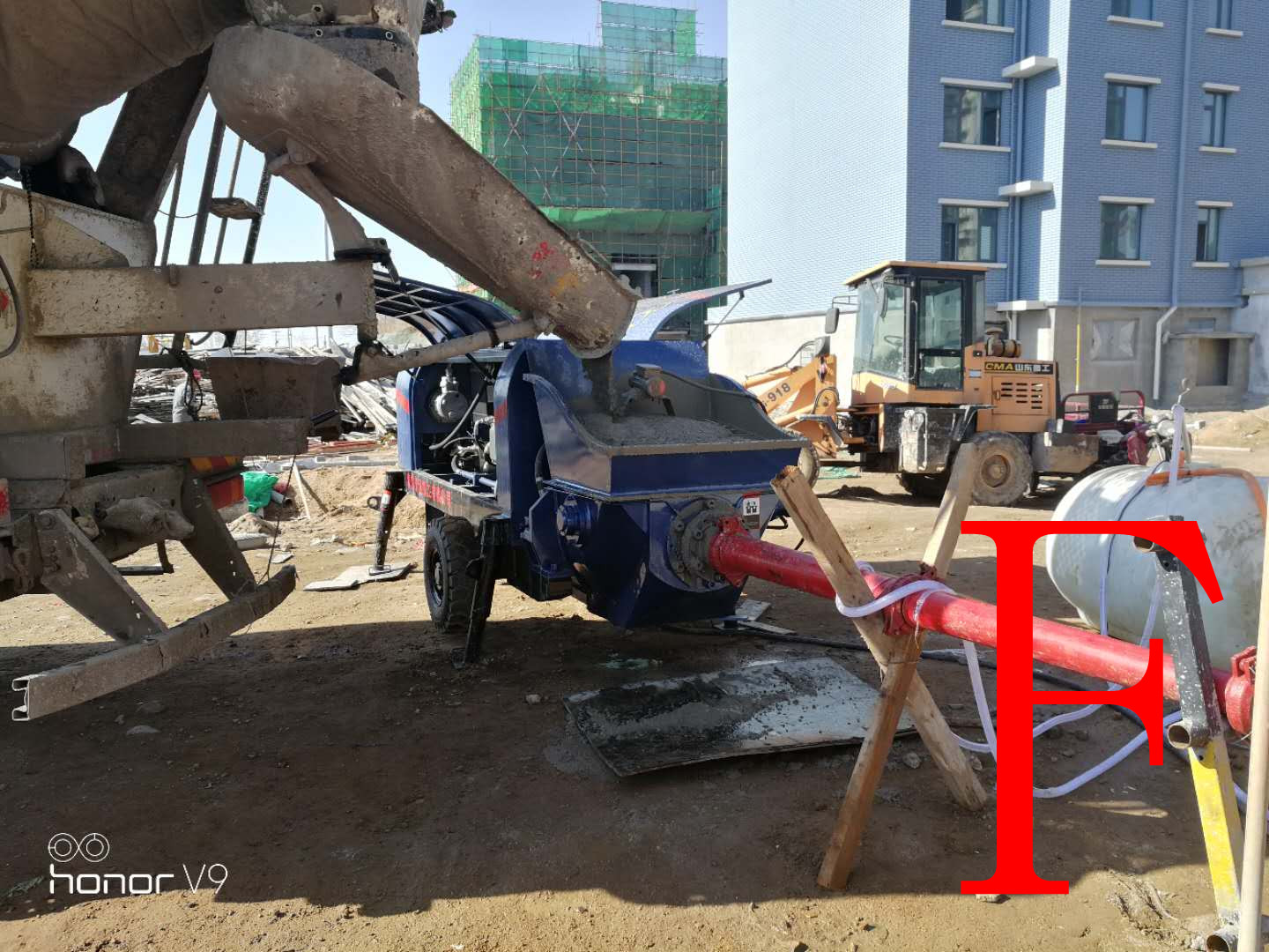 混凝土泵 青科重工 细石泵