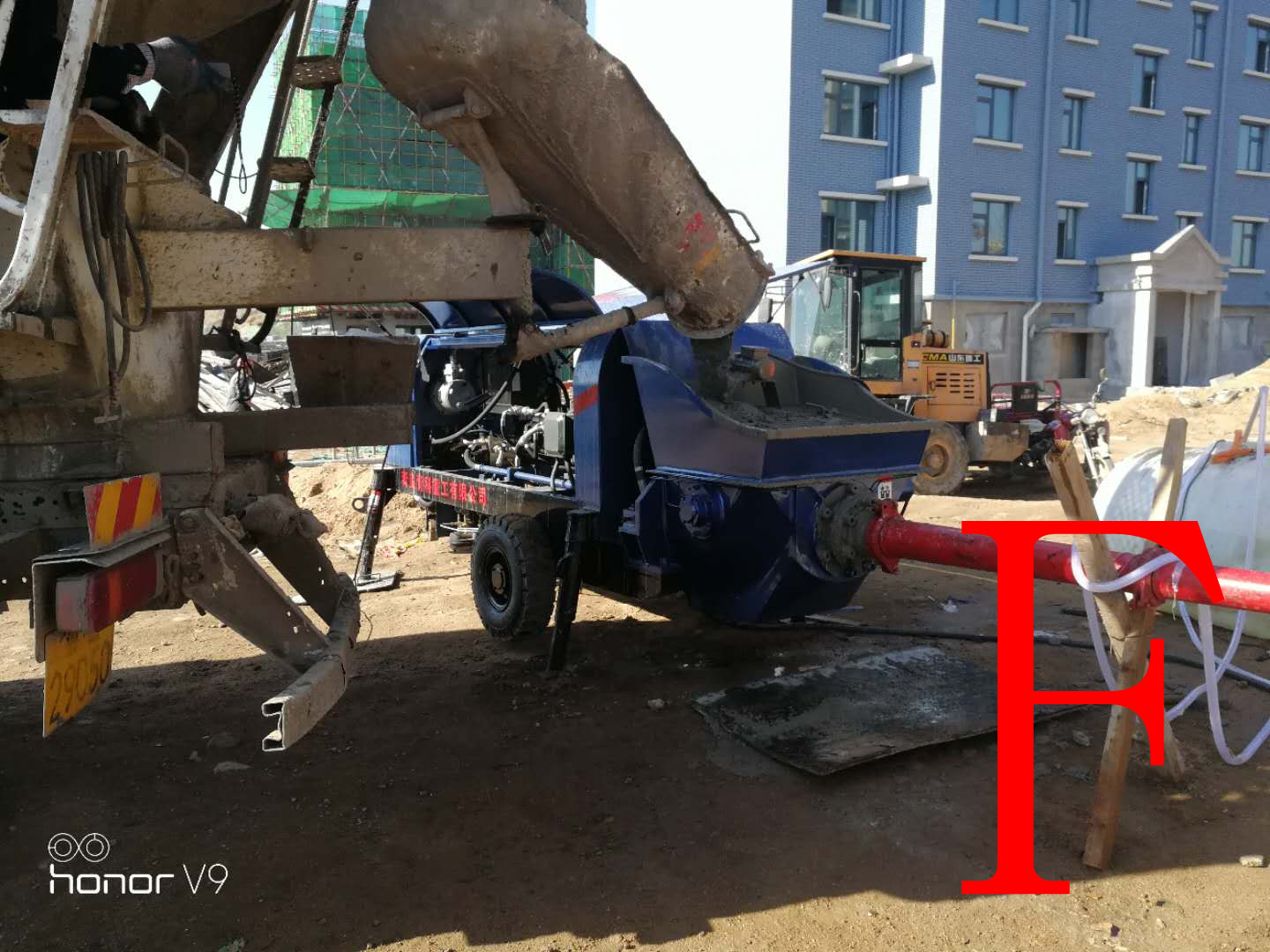 混凝土泵 青科重工 细石泵