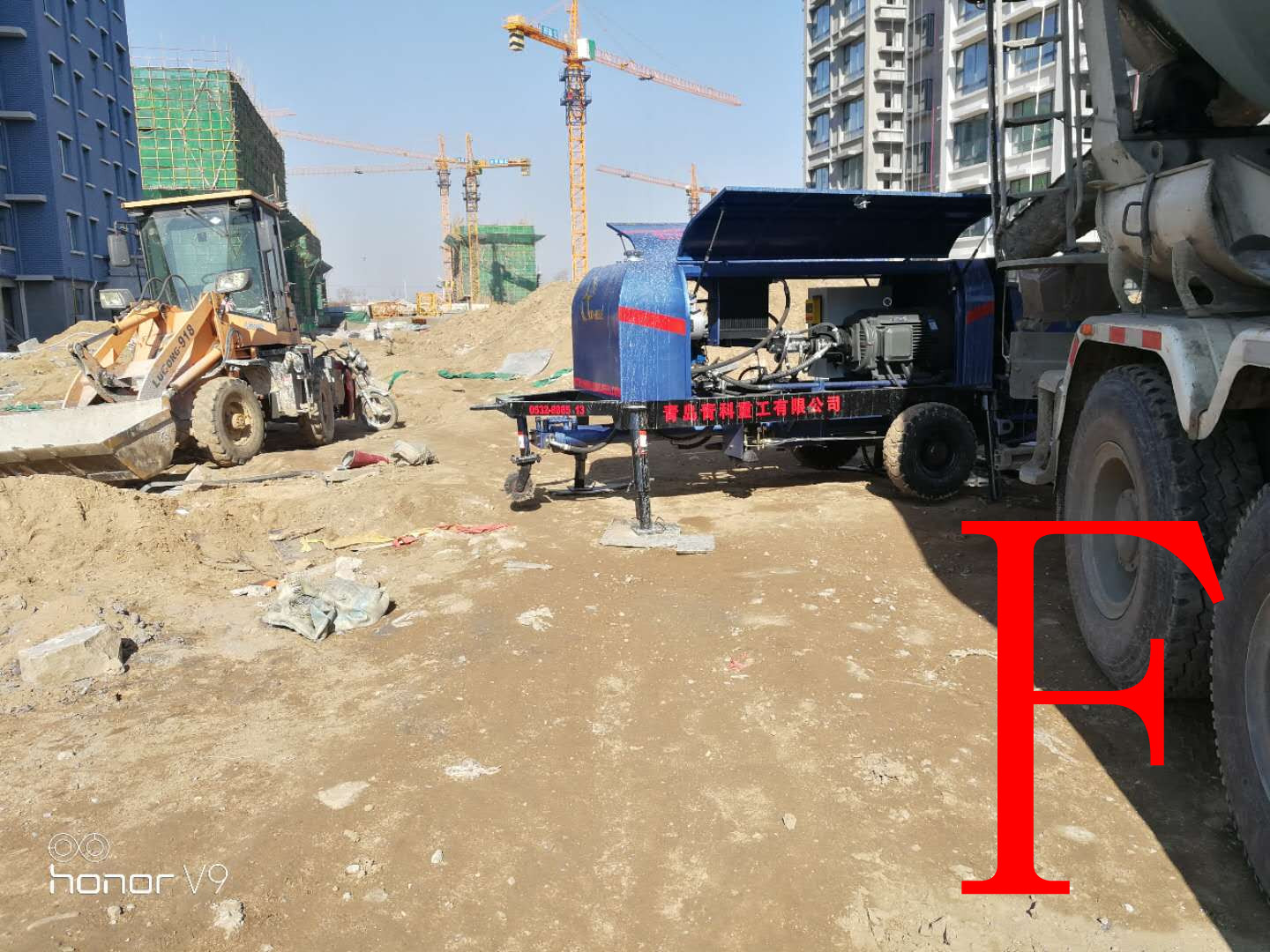 混凝土泵 青科重工 细石泵