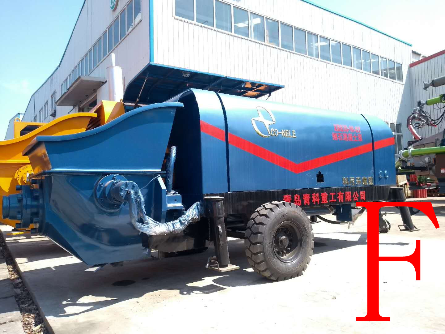 混凝土泵 青科重工 细石泵 混凝土泵 青科重工 细石泵