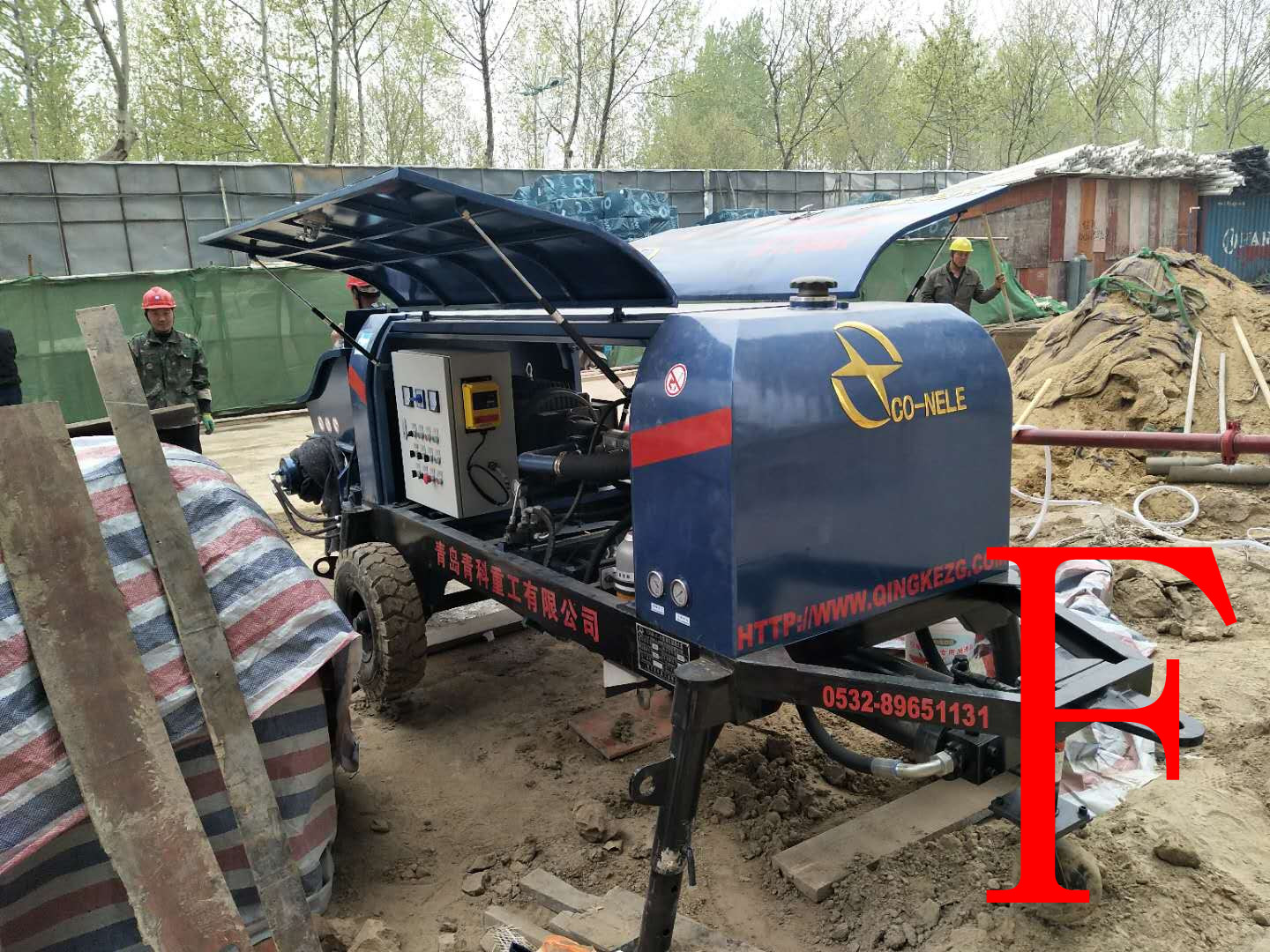 混凝土泵 青科重工 细石泵