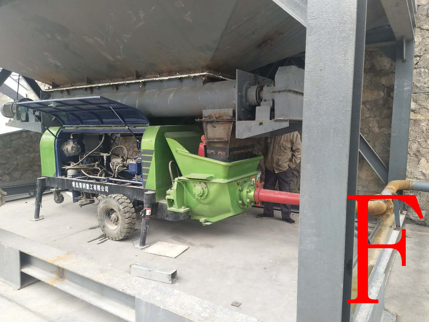 混凝土泵 青科重工 湿喷机