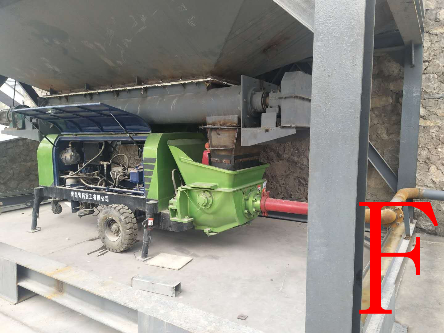 混凝土泵 青科重工 湿喷机