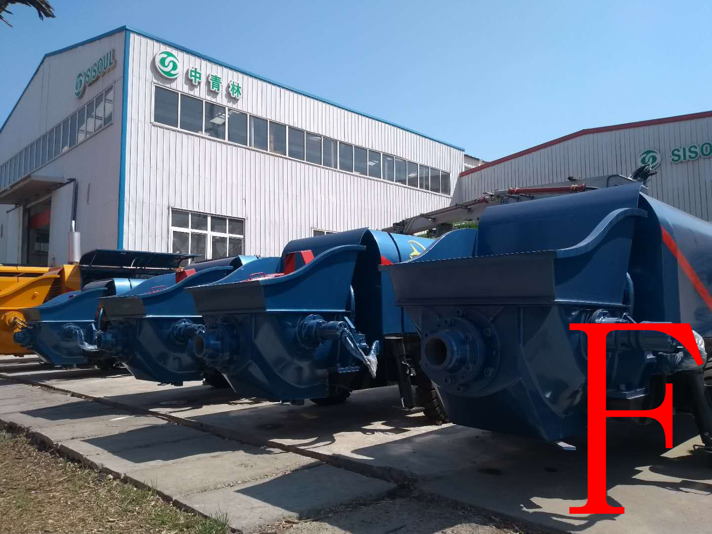 混凝土泵 青科重工 细石泵