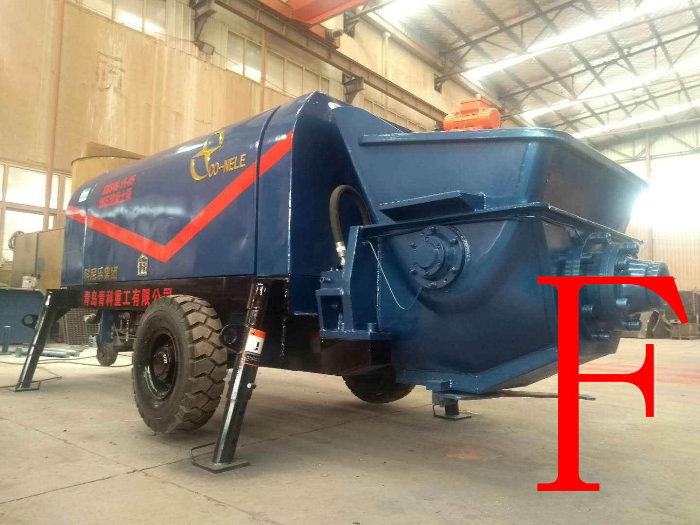 混凝土泵 青科重工 细石泵