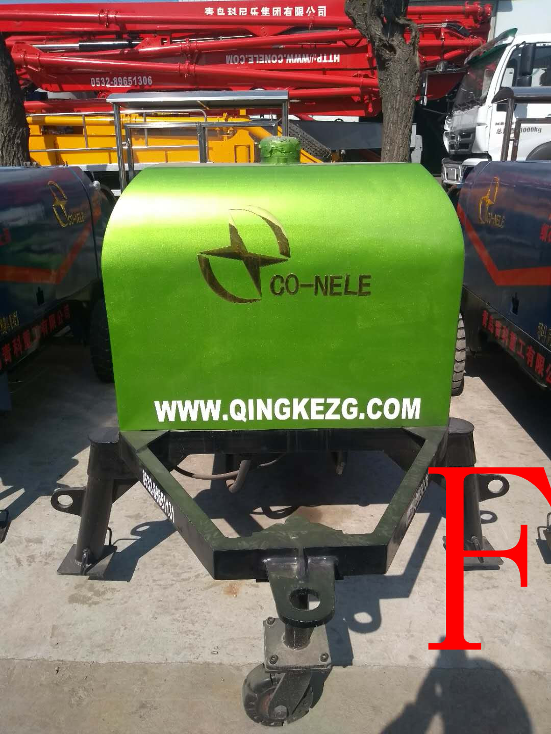 混凝土泵 青科重工 湿喷机