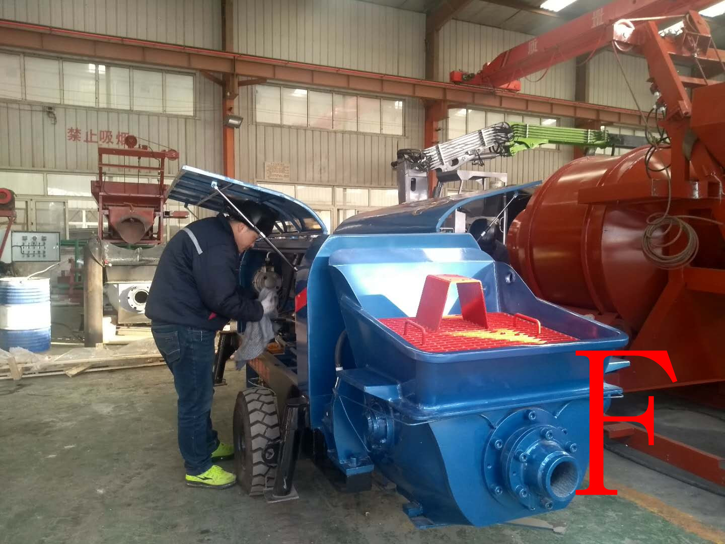 混凝土泵 青科重工 细石泵