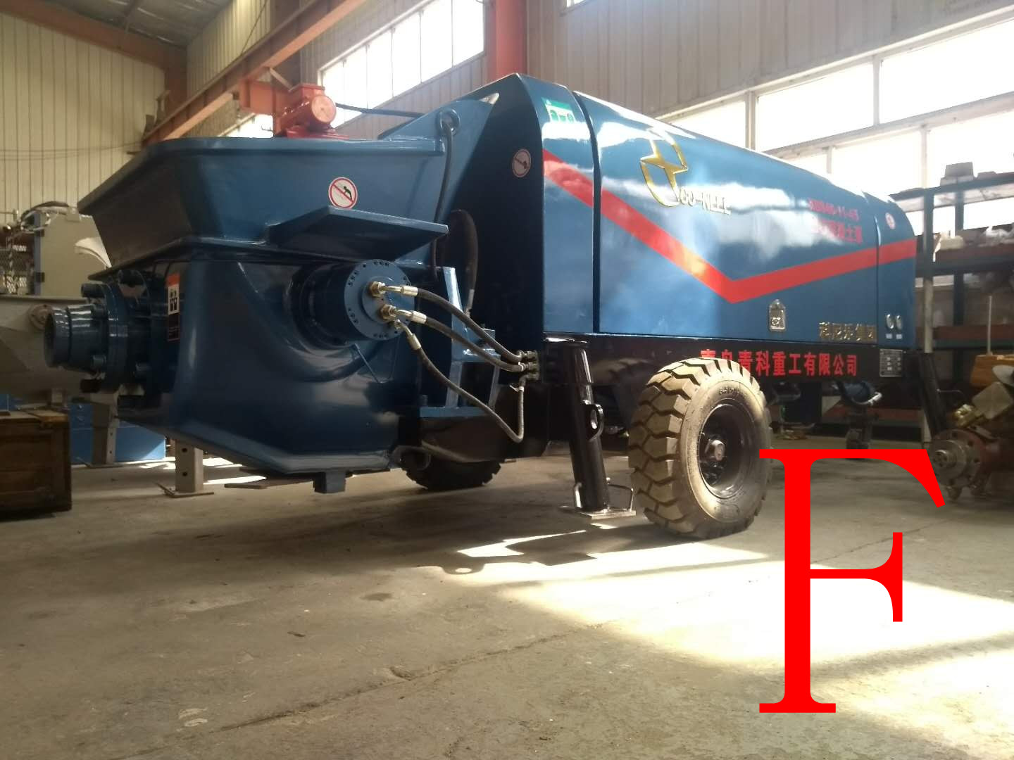 混凝土泵 青科重工 细石泵