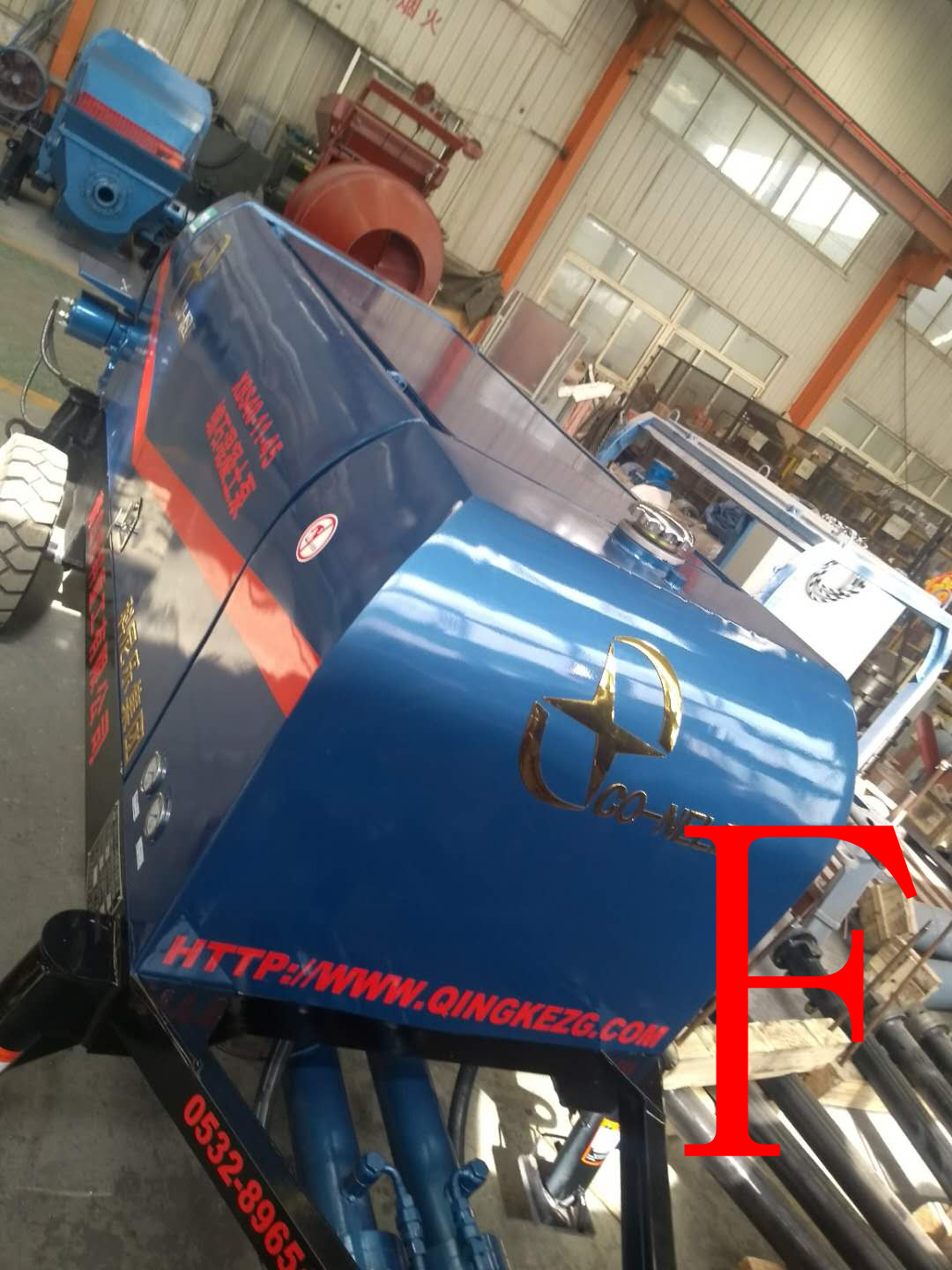 混凝土泵 青科重工 细石泵 混凝土泵 青科重工 细石泵