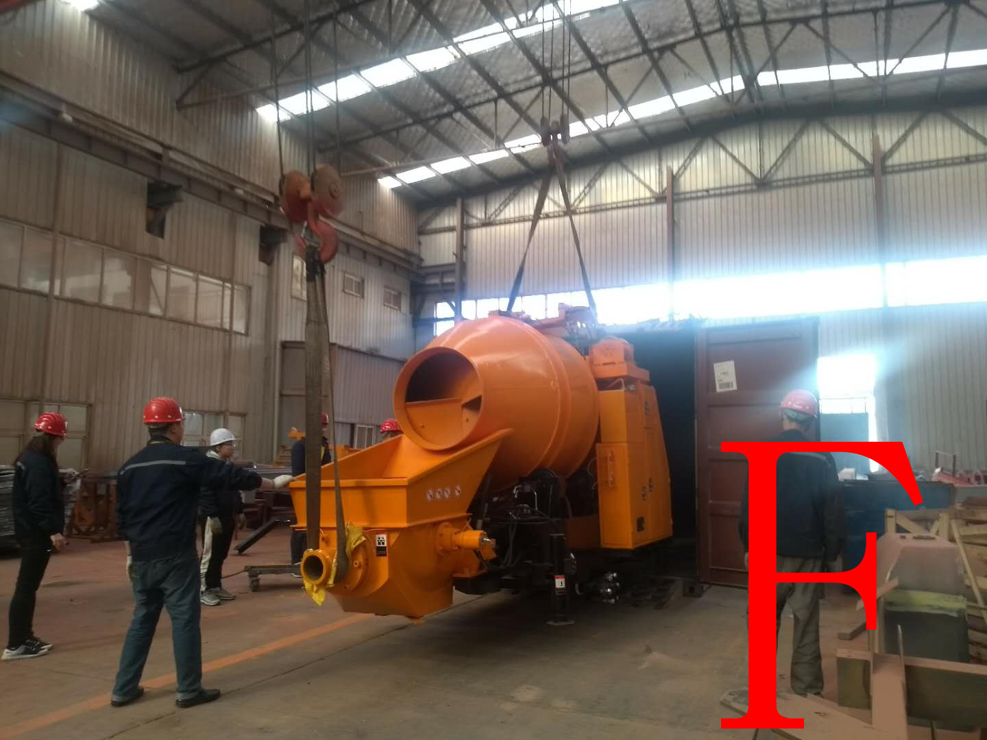 混凝土泵 青科重工 搅拌拖泵