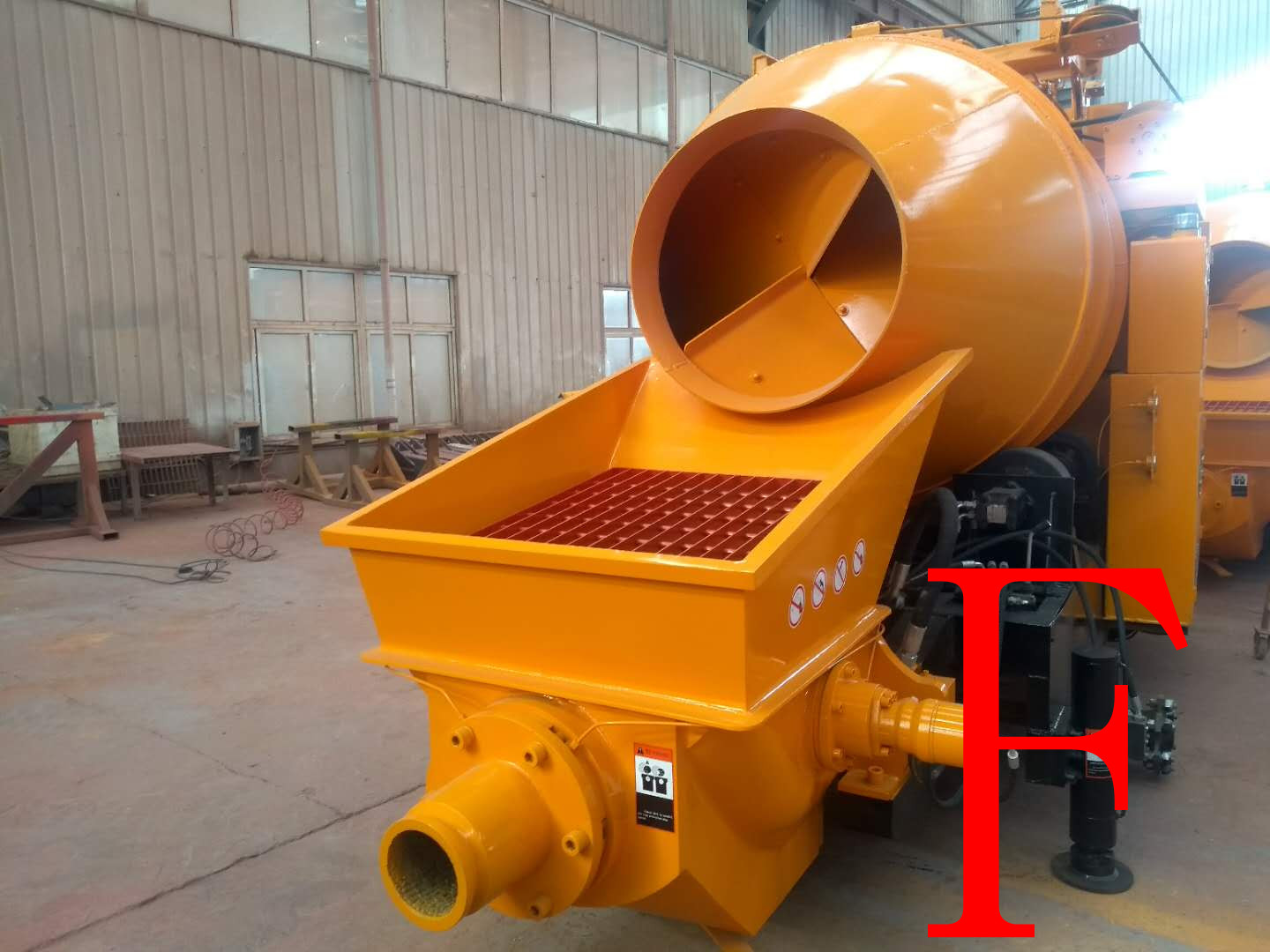 混凝土泵 青科重工 搅拌拖泵