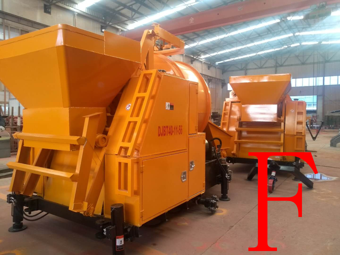 混凝土泵 青科重工 搅拌拖泵