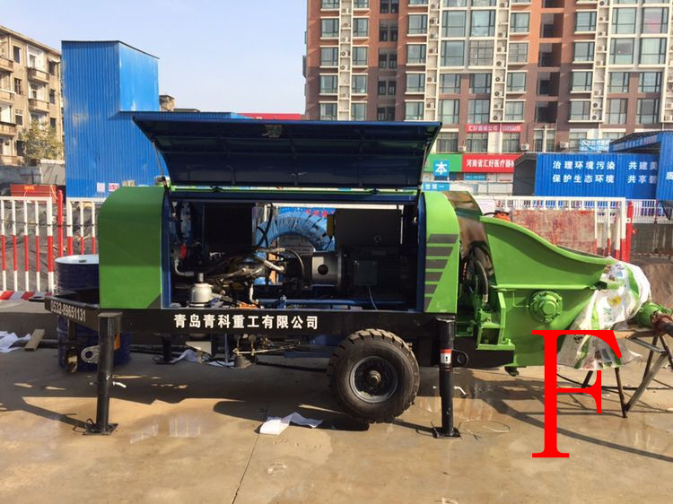 混凝土泵 青科重工 湿喷机 混凝土泵 青科重工 湿喷机