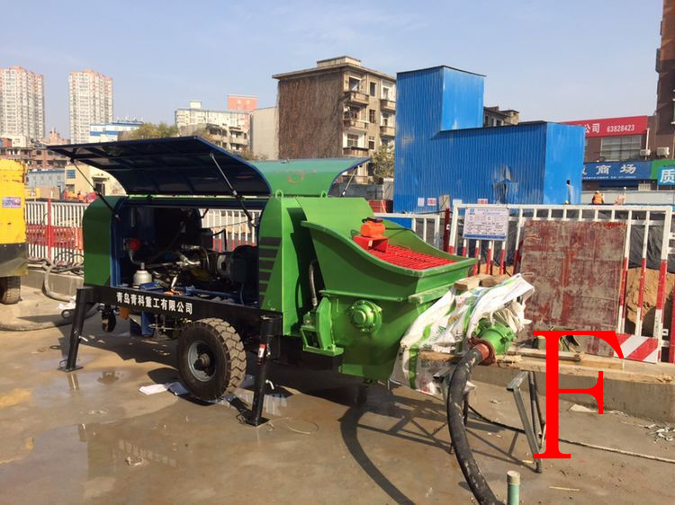 混凝土泵 青科重工 湿喷机