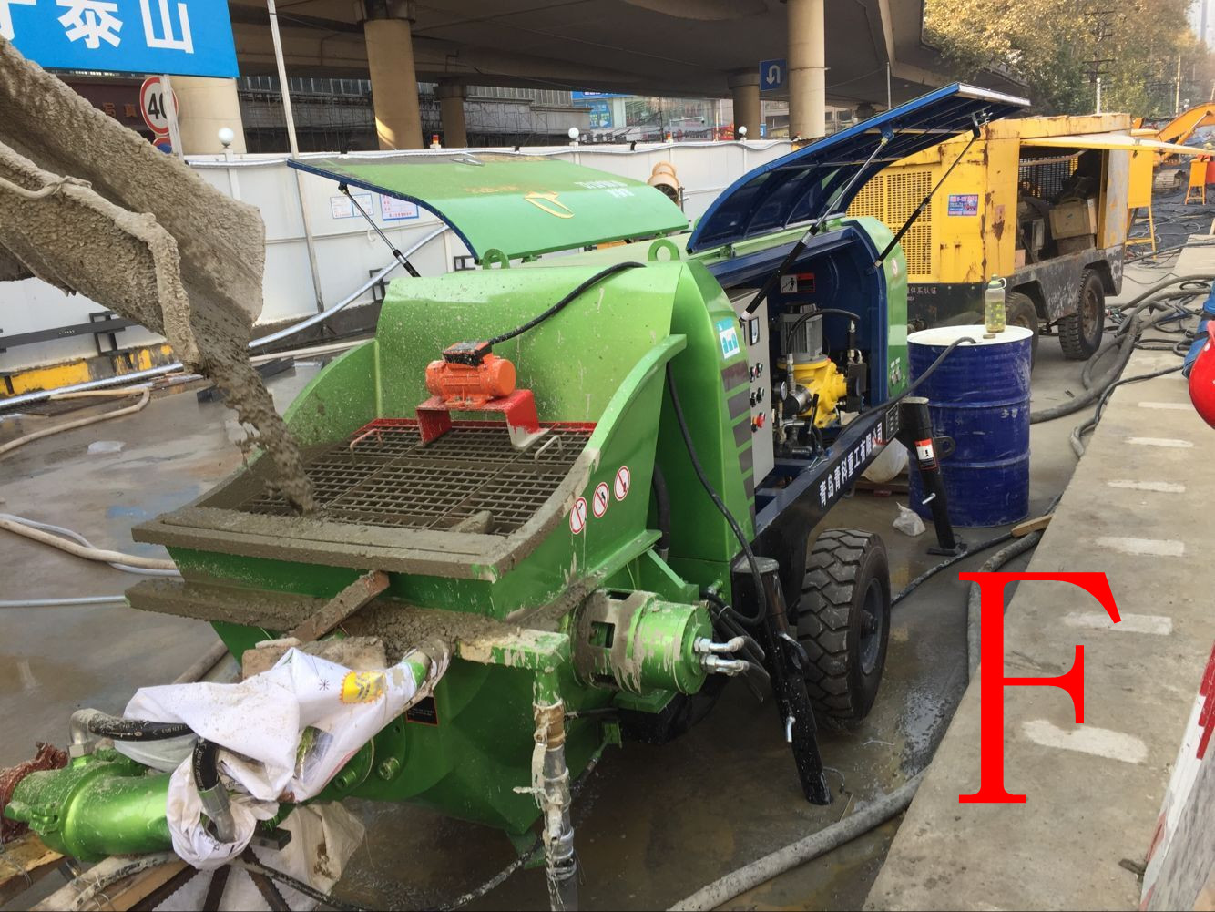 混凝土泵 青科重工 湿喷机