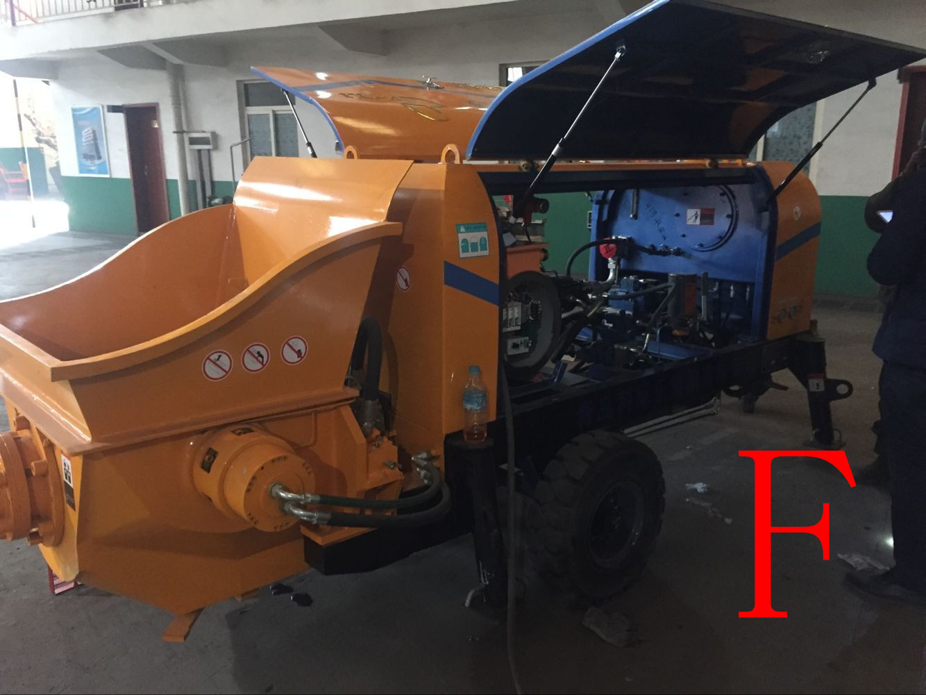 混凝土泵 青科重工 混凝土泵