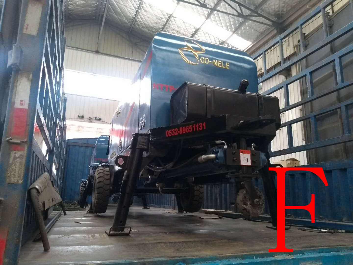 混凝土泵 细石泵 青科重工