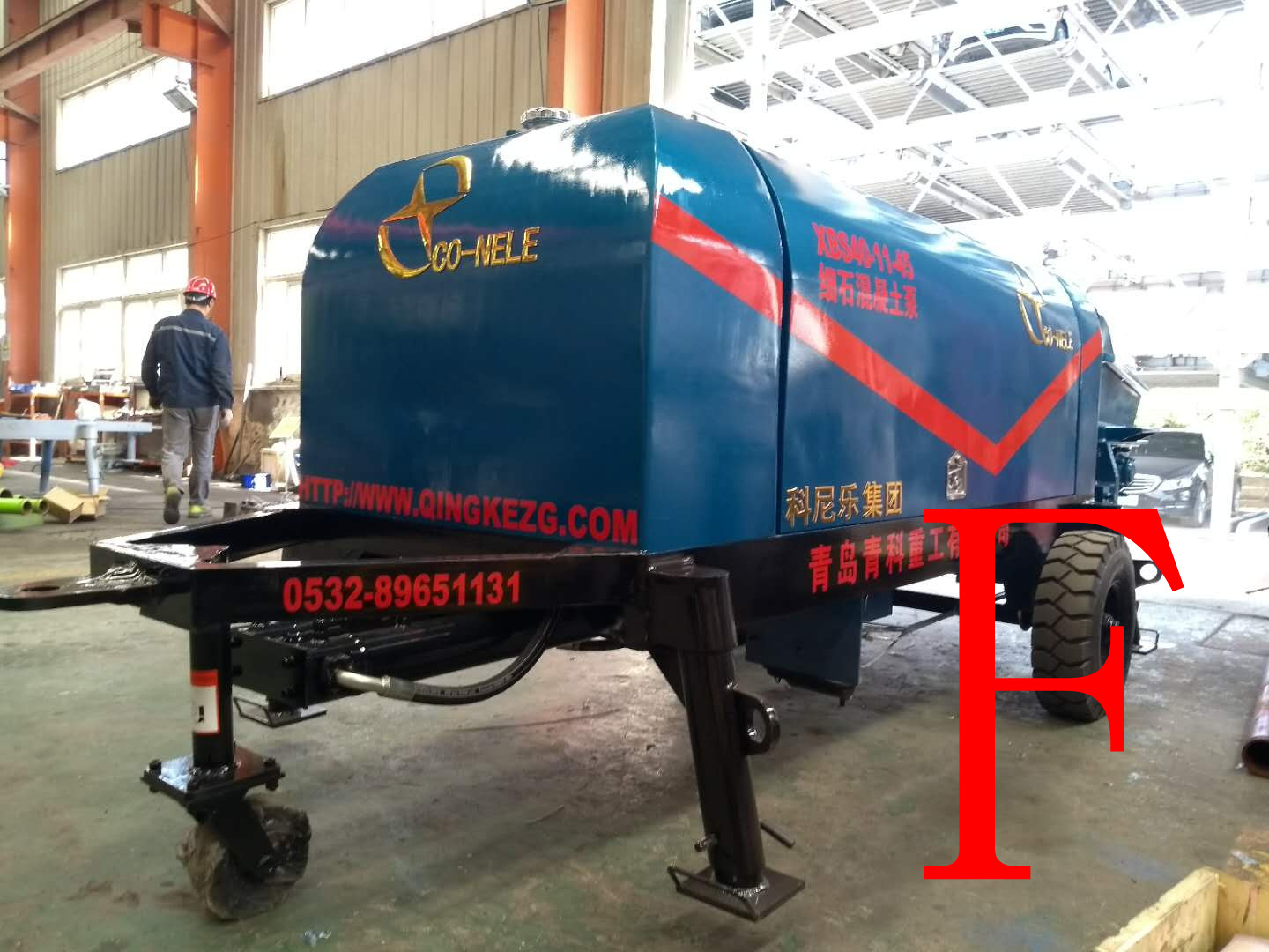 混凝土泵 青科重工 细石泵