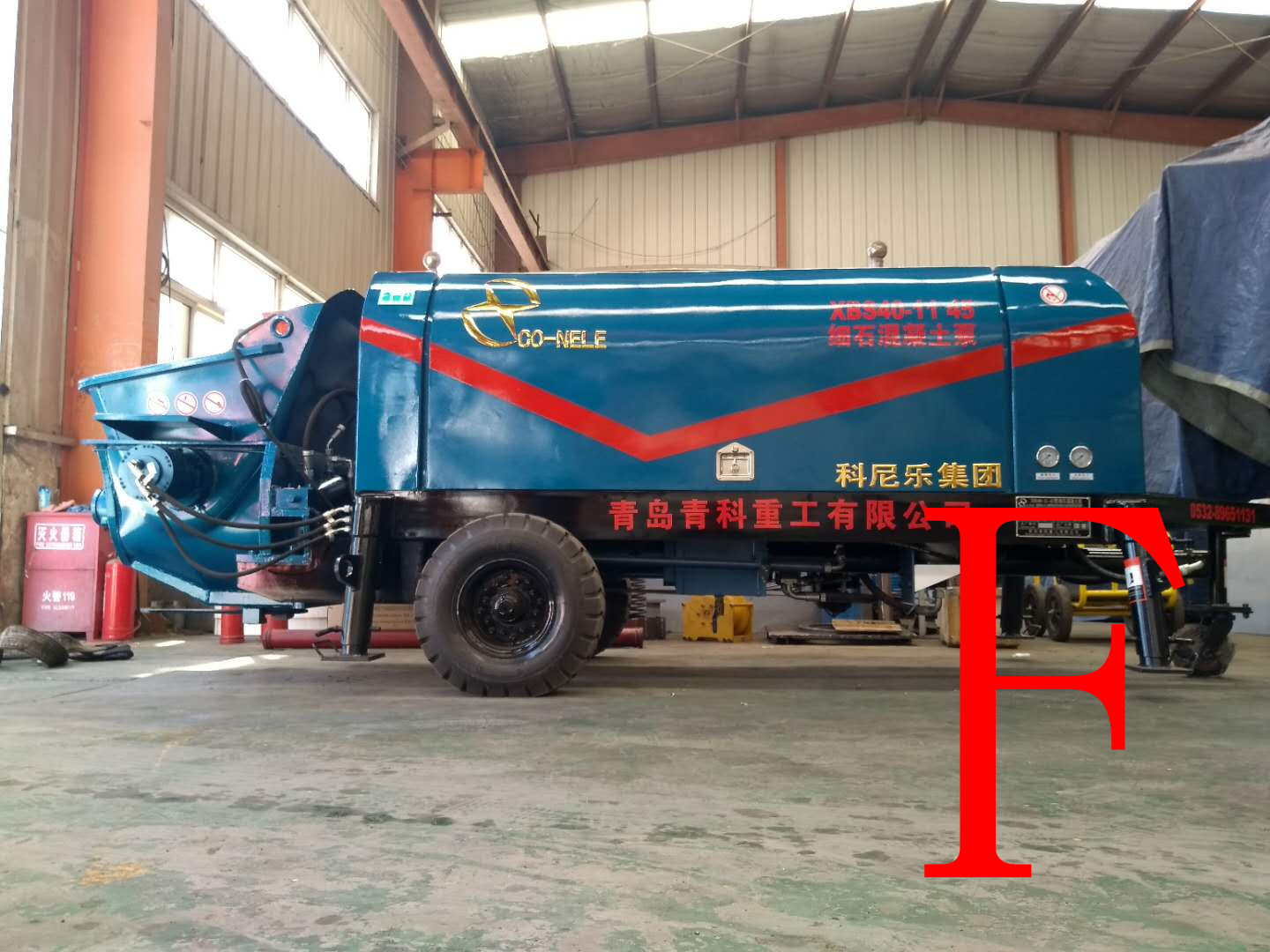 混凝土泵 青科重工 细石泵