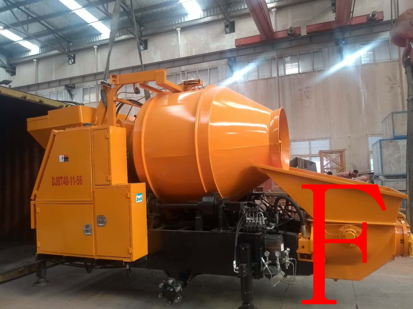 混凝土泵 青科重工 搅拌拖泵