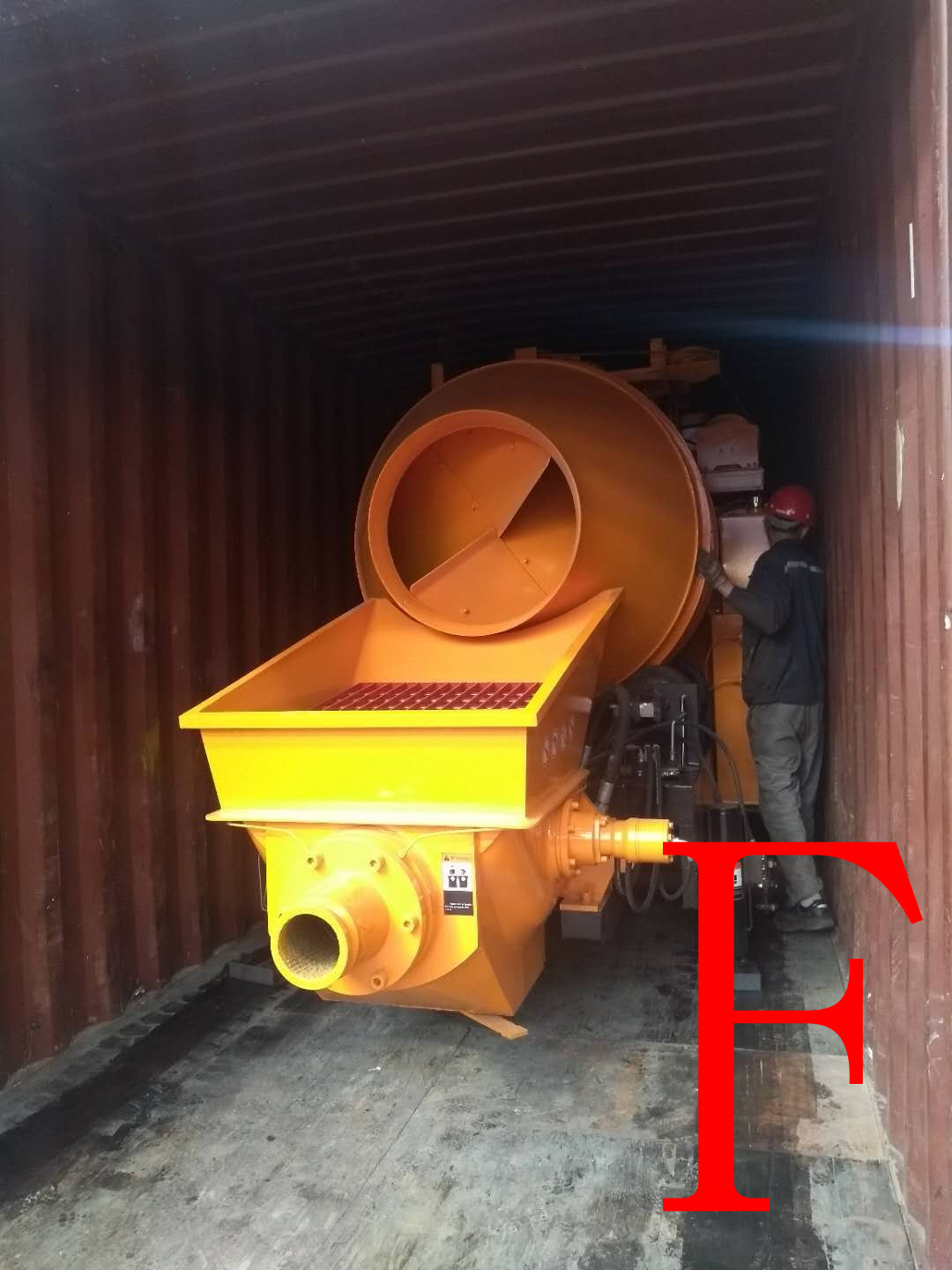 混凝土泵 青科重工 搅拌拖泵