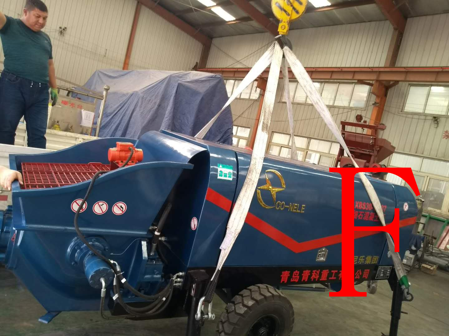 混凝土泵 青科重工 细石泵