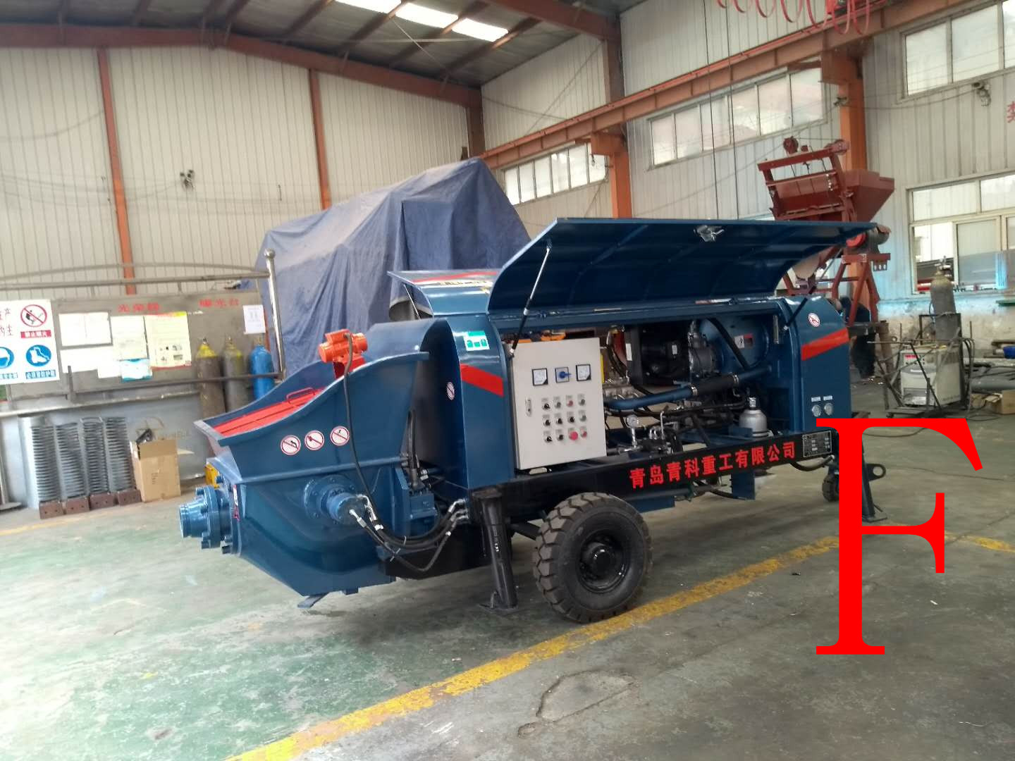 混凝土泵 青科重工 细石泵