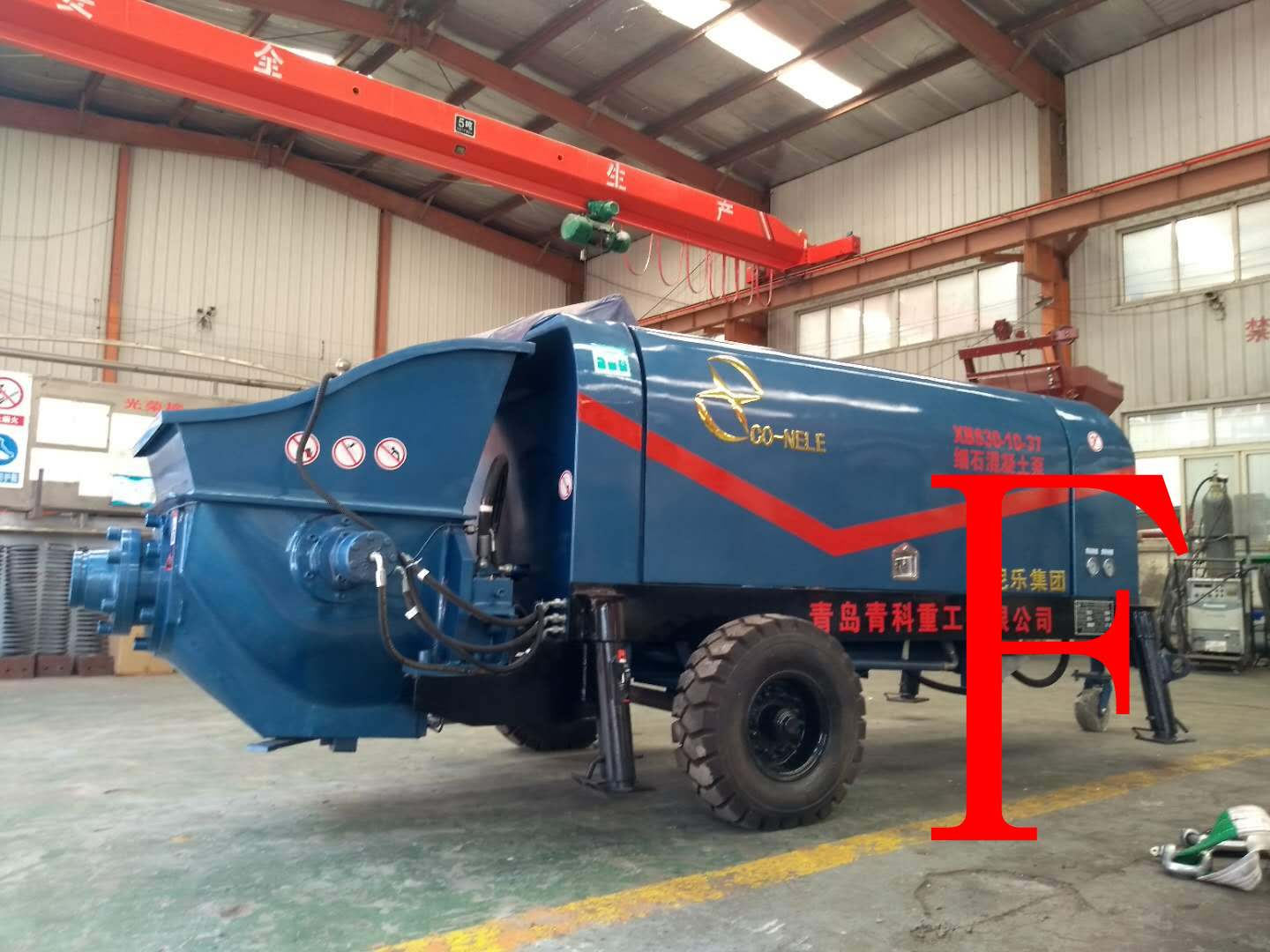 混凝土泵 青科重工 细石泵