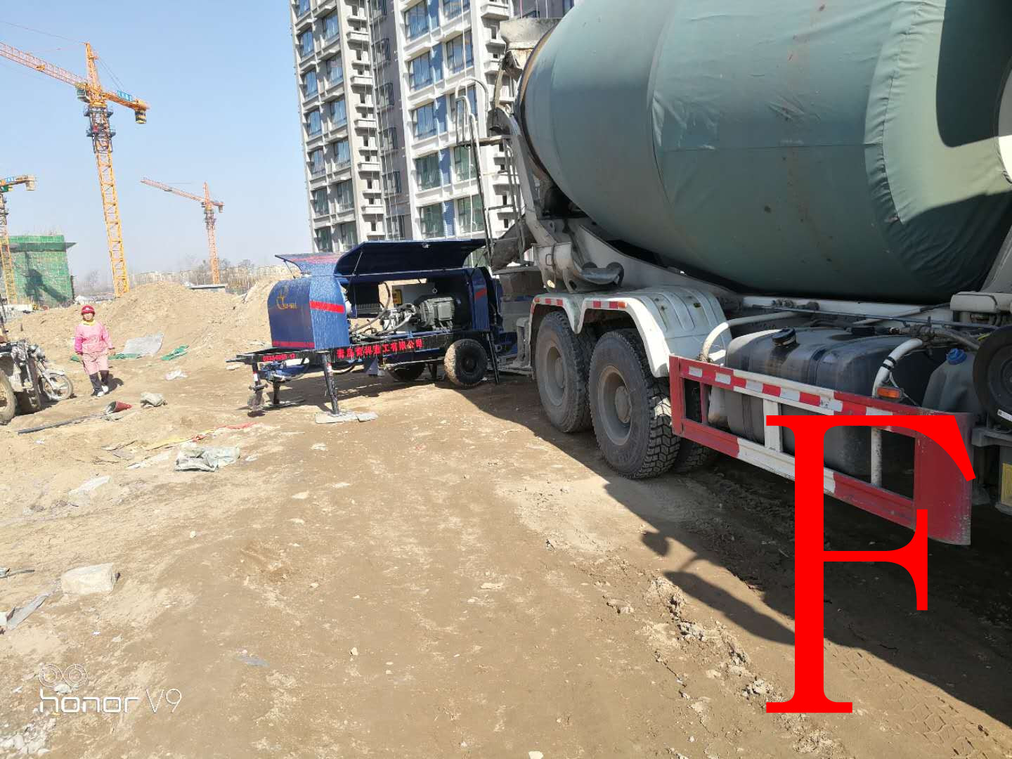 混凝土泵 青科重工 细石泵