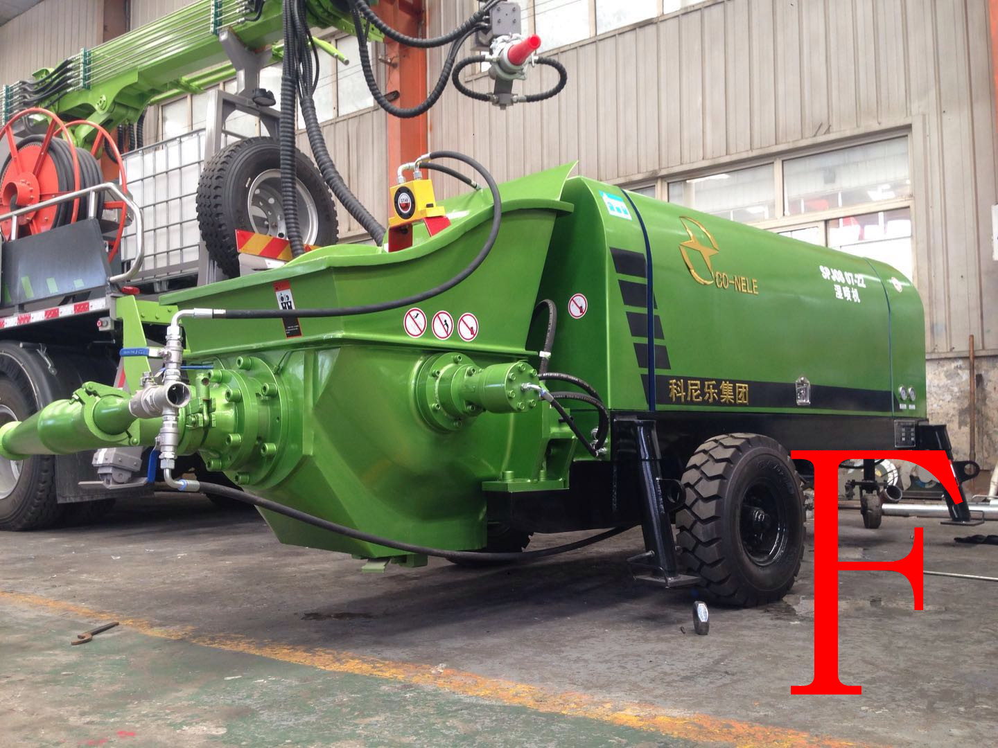 混凝土泵 青科重工 湿喷机