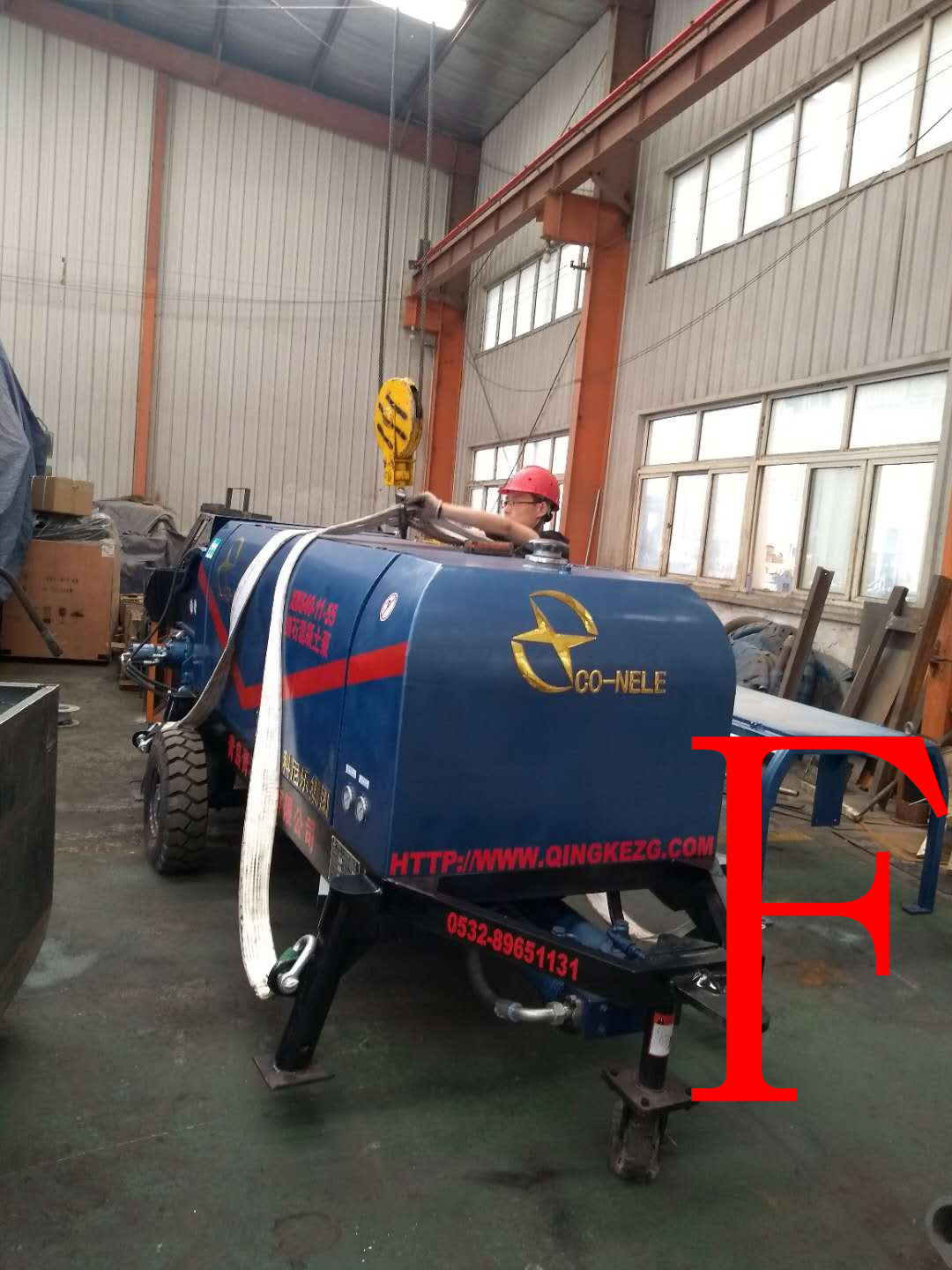 混凝土泵 细石泵 青科重工