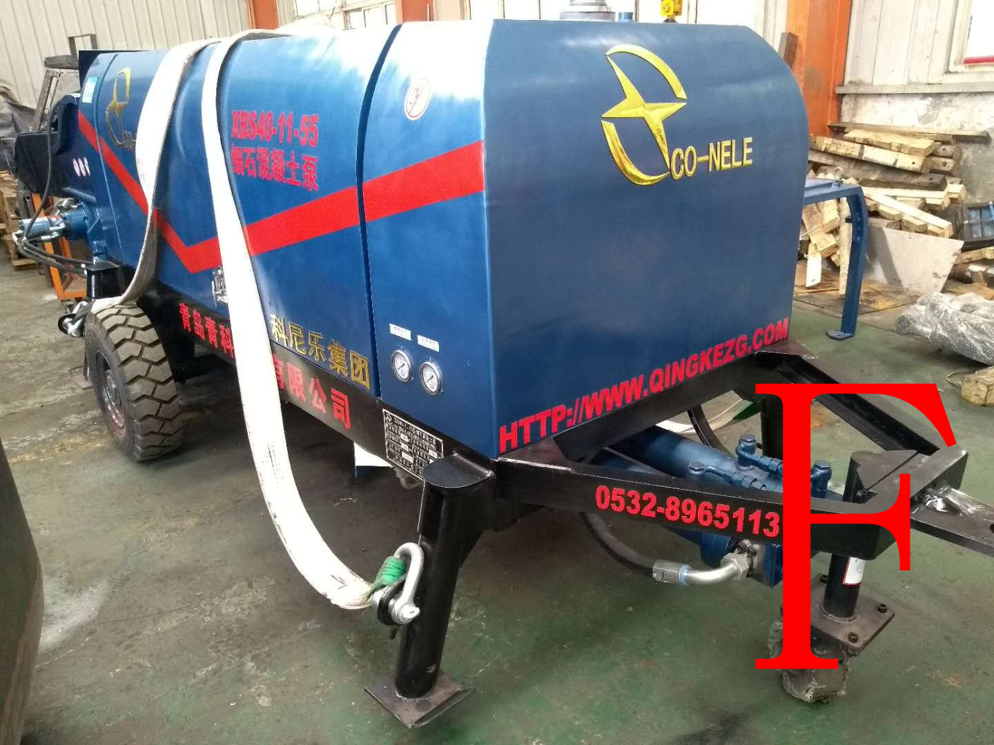 混凝土泵 青科重工 细石泵