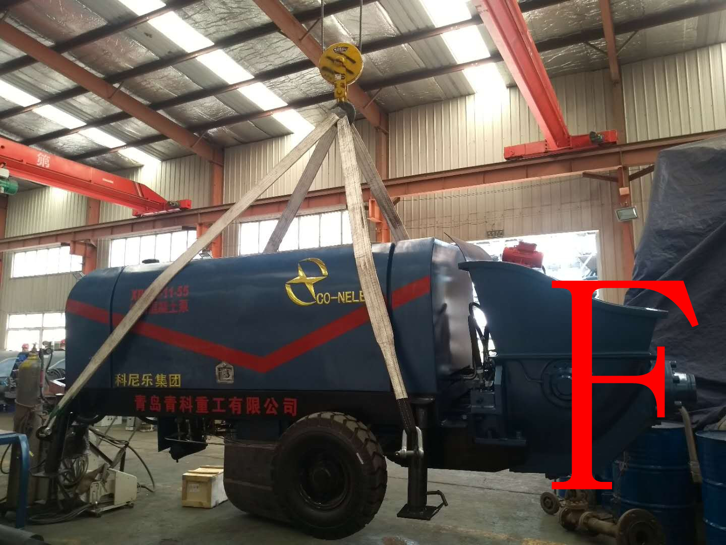 混凝土泵 青科重工 细石泵