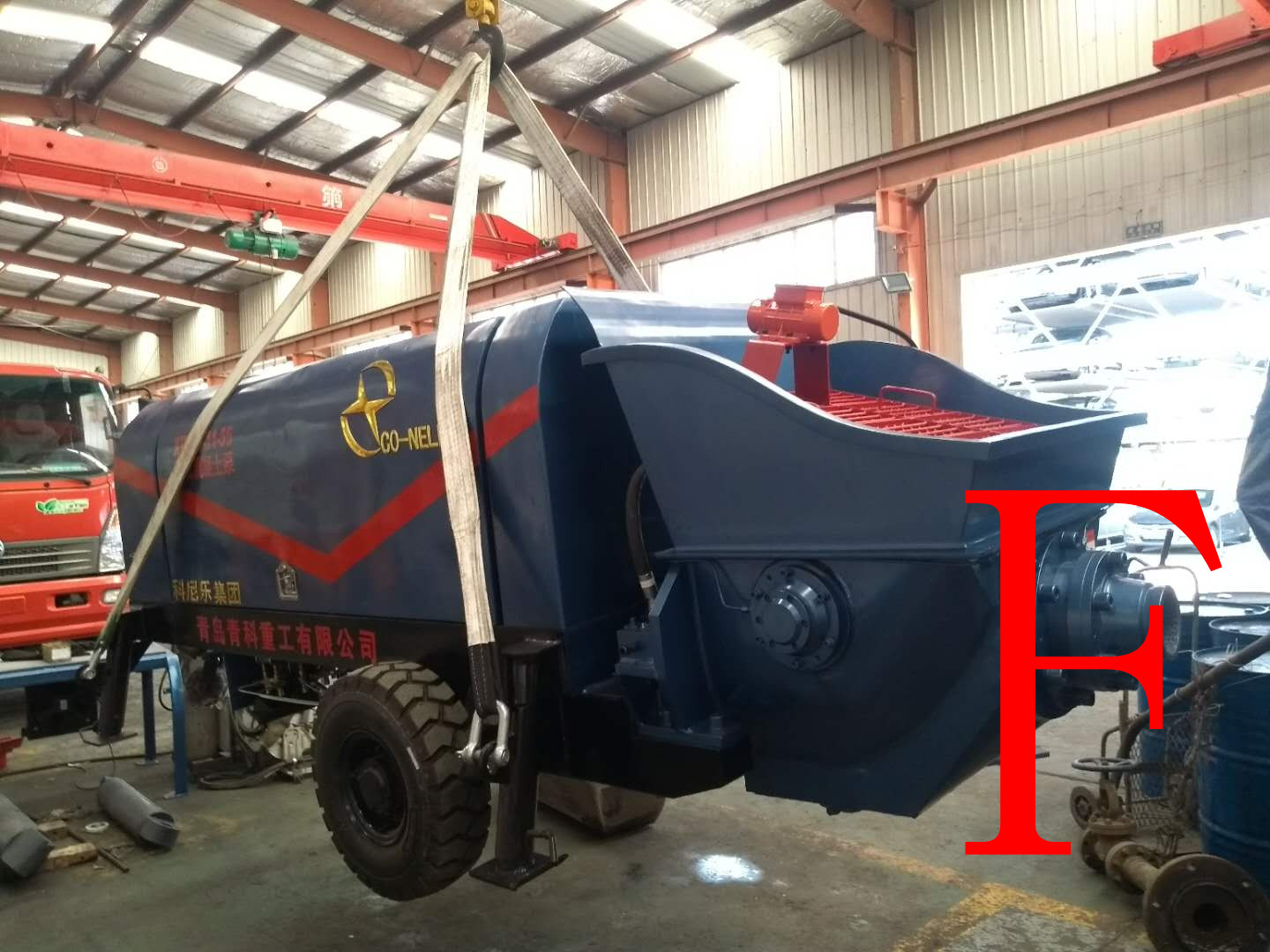 混凝土泵 青科重工 细石泵