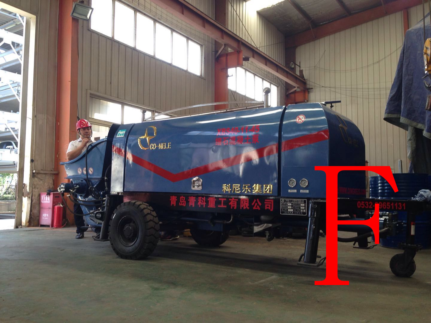 混凝土泵 青科重工 细石泵