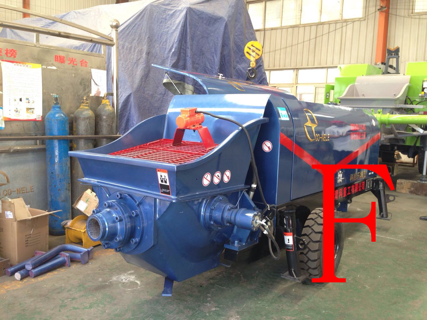 混凝土泵 青科重工 细石泵