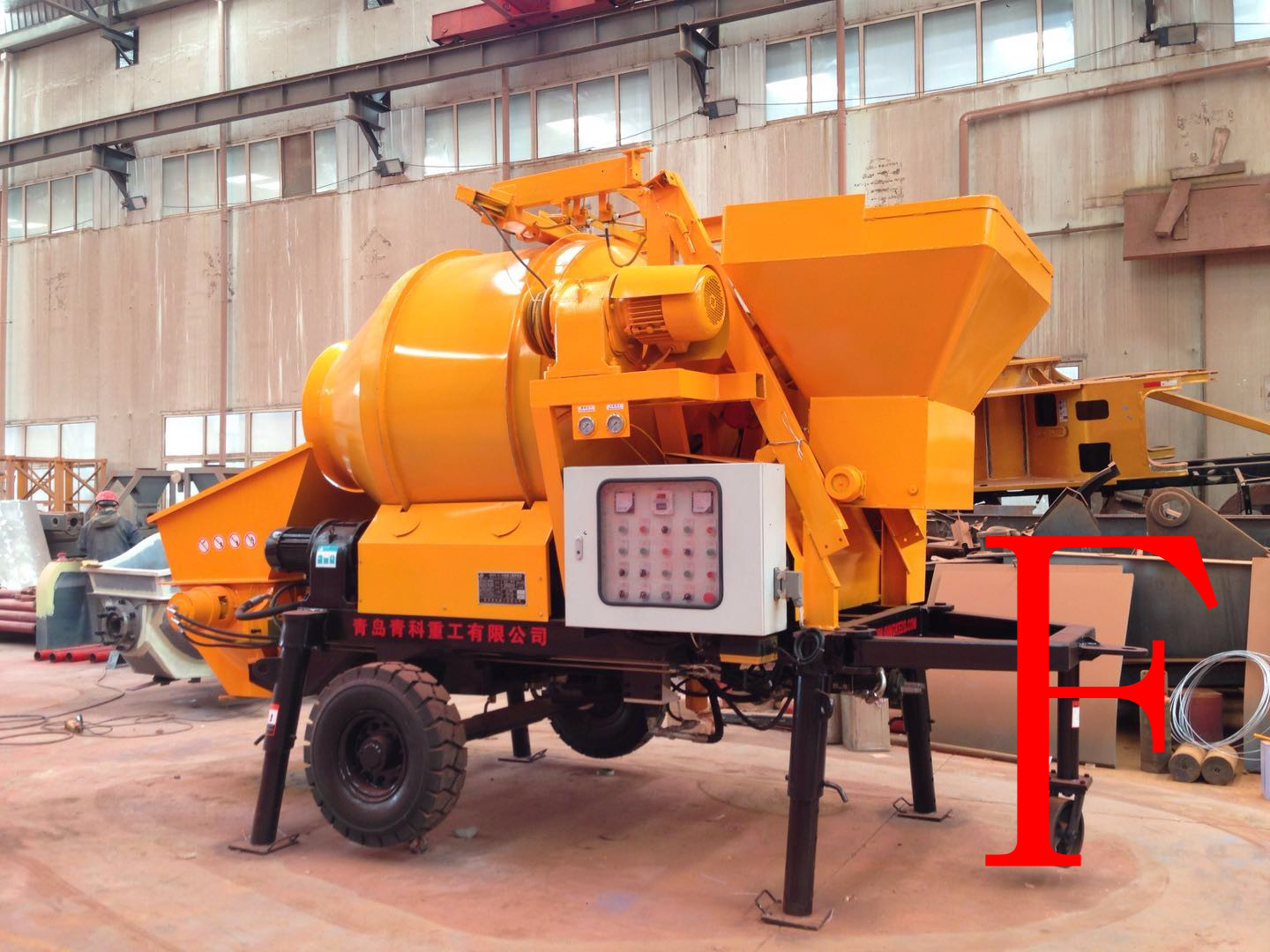 混凝土泵 前扣工资 搅拌拖泵