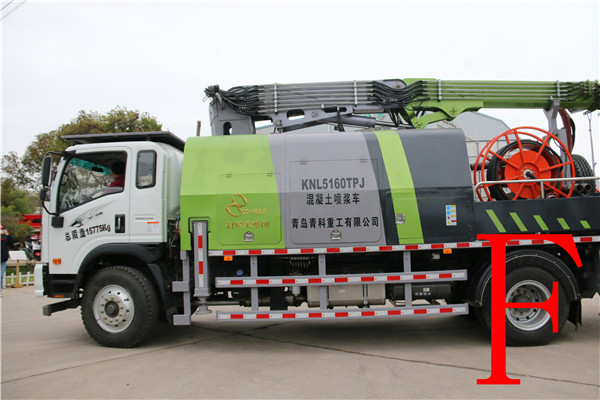 混凝土泵 青科重工 湿喷台车