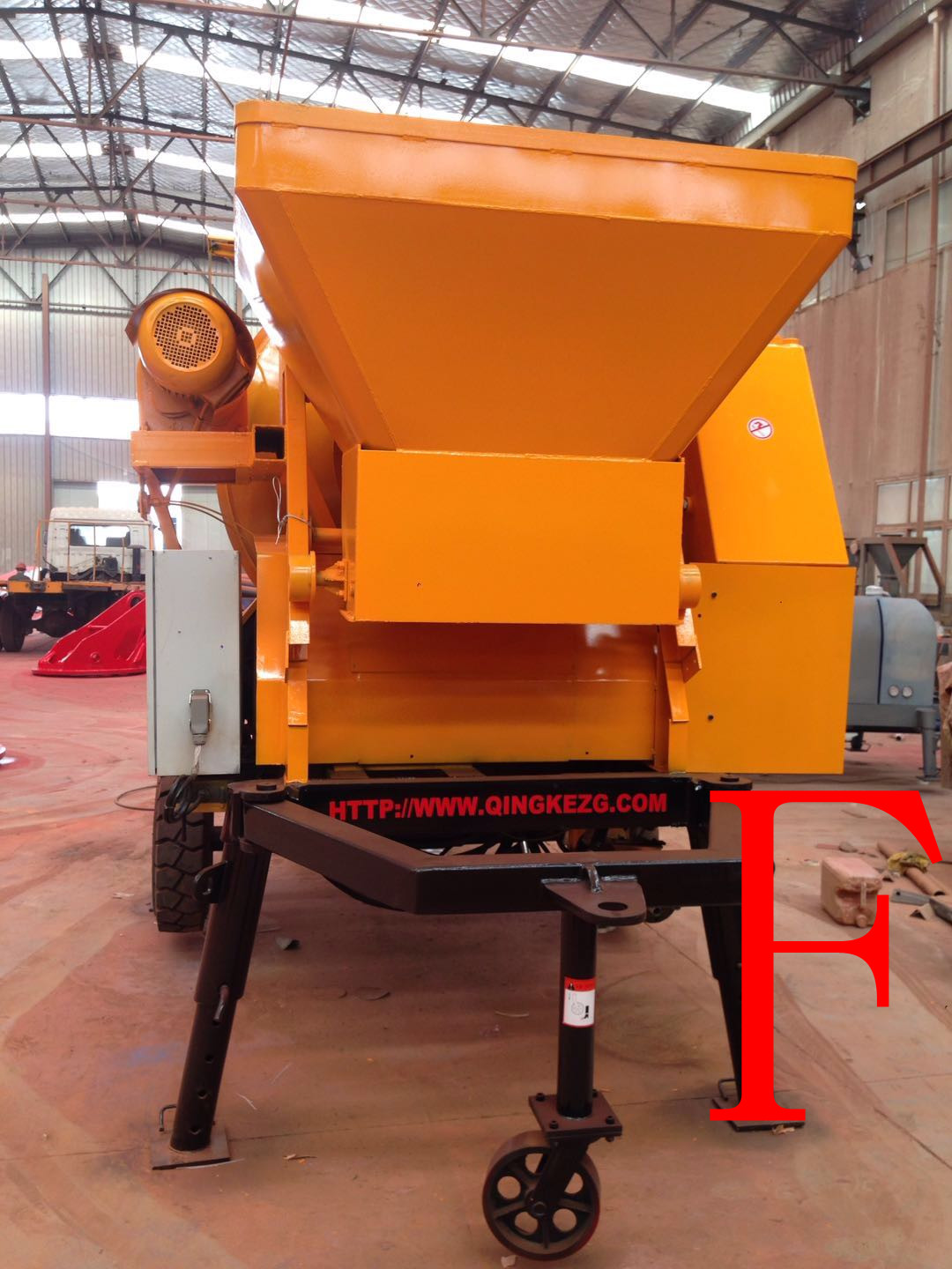 混凝土泵 青科重工 搅拌拖泵