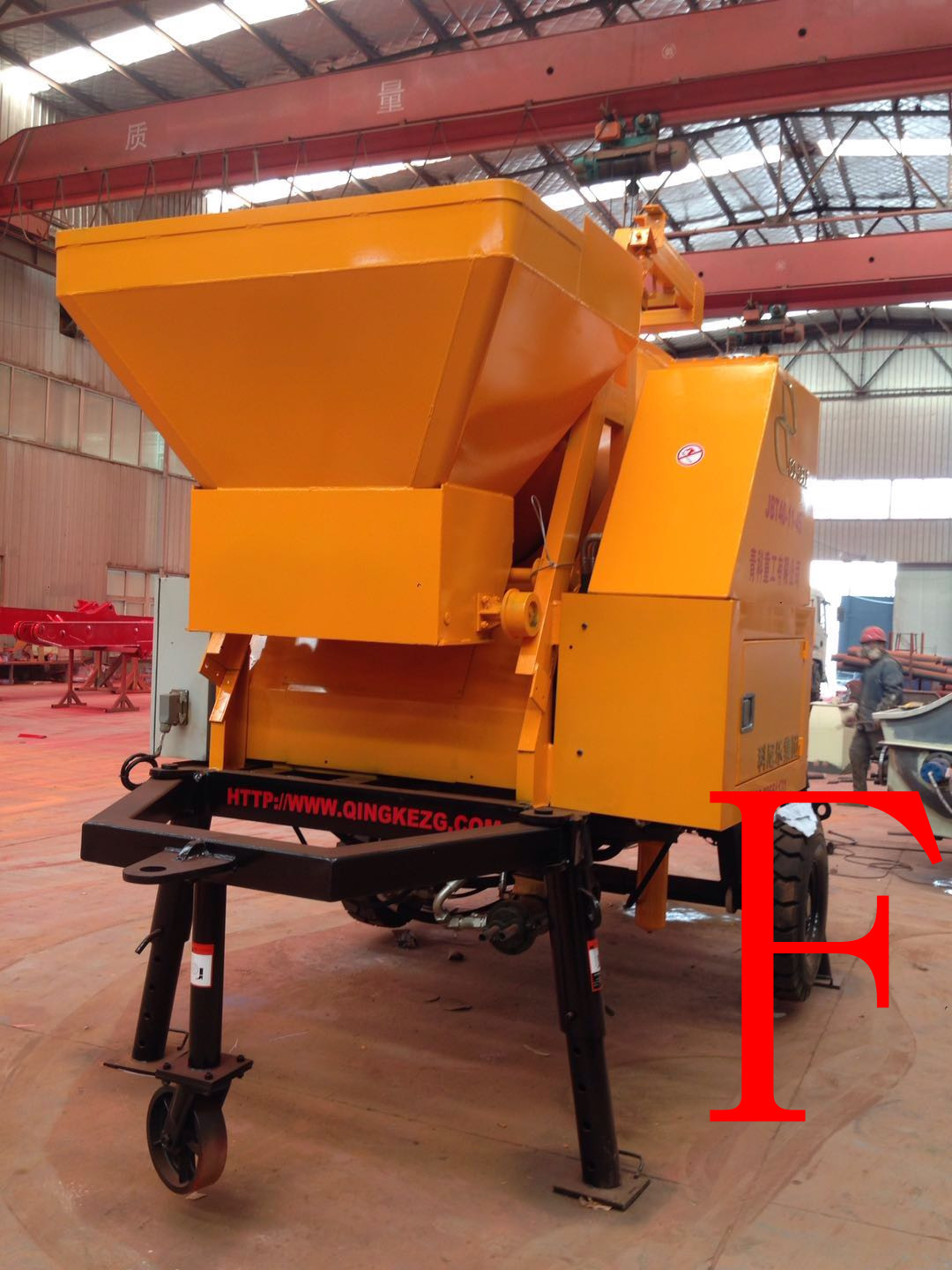 混凝土泵 青科重工 搅拌拖泵 混凝土泵 青科重工 搅拌拖泵